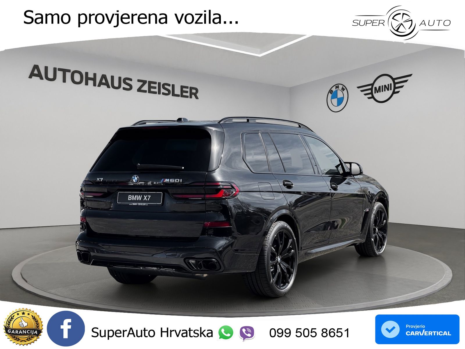 BMW X7 M60i (530 KS) xDrive Steptronic M Sport LED+GR SJED+ACC