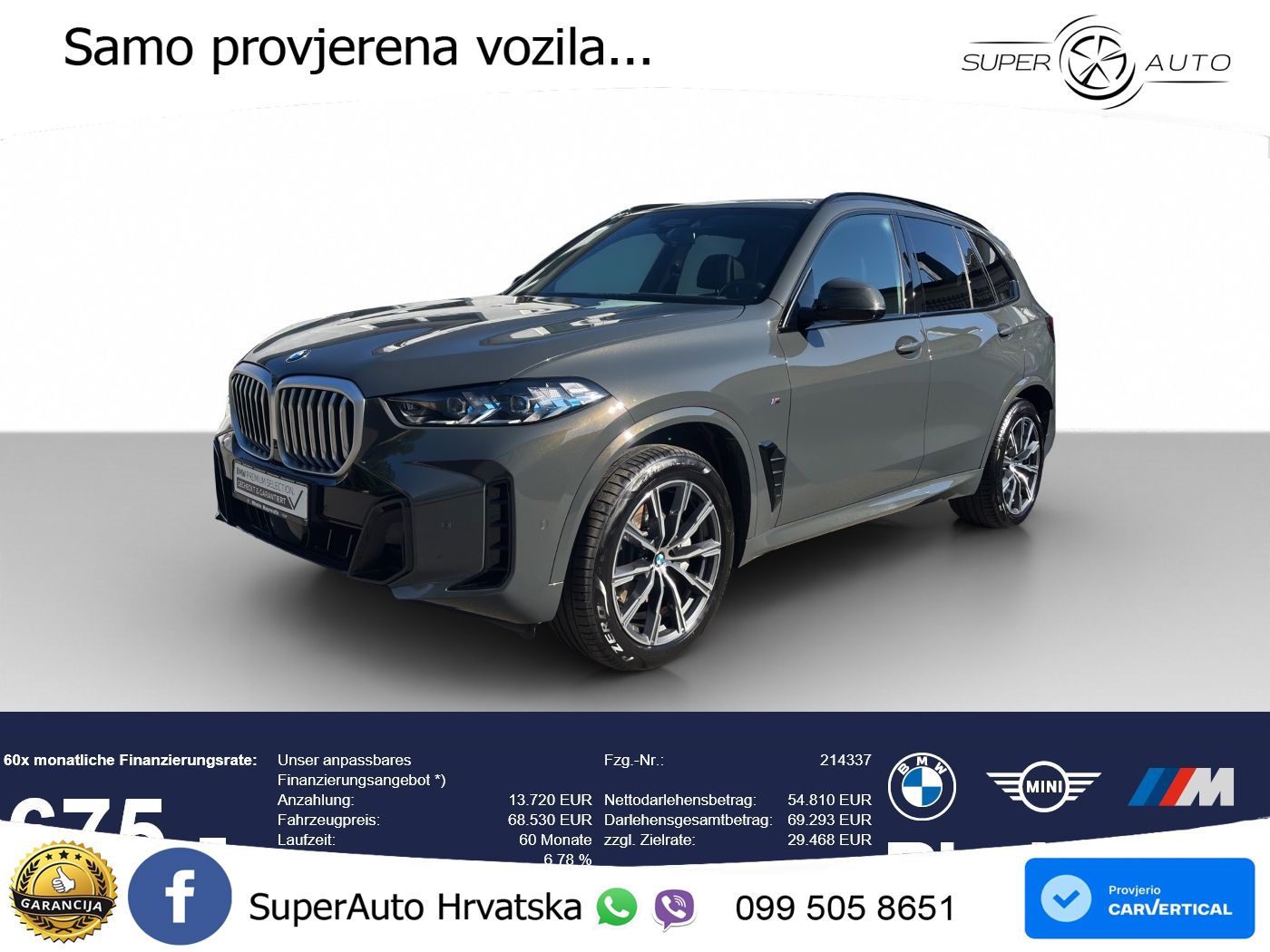 BMW X5 30d (286 KS) xDrive Steptronic LED+GR SJED+ACC