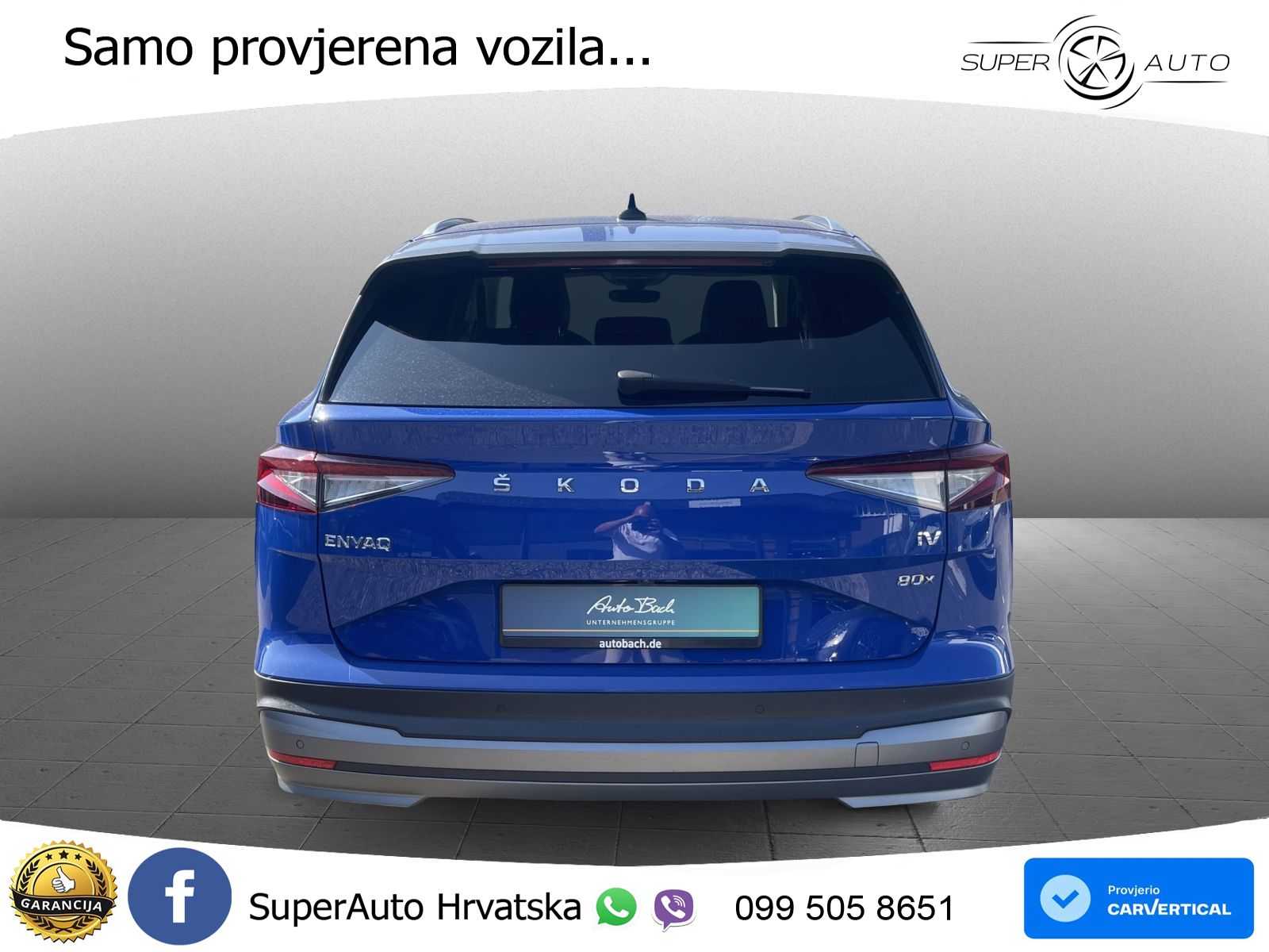 Škoda Enyaq iV 80x 82 kWh (265 KS) AWD