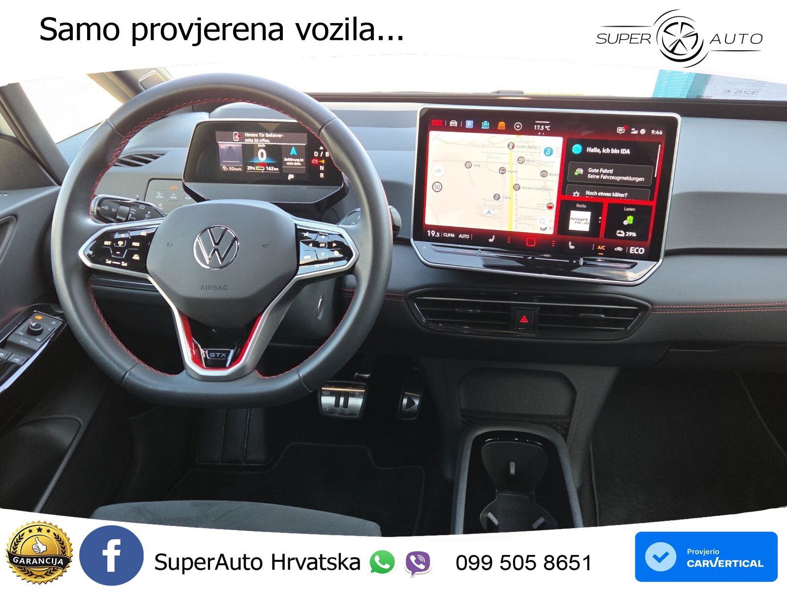 Volkswagen ID.3 GTX Performance 84 kWh (326 KS) LED+GR SJED+ACC