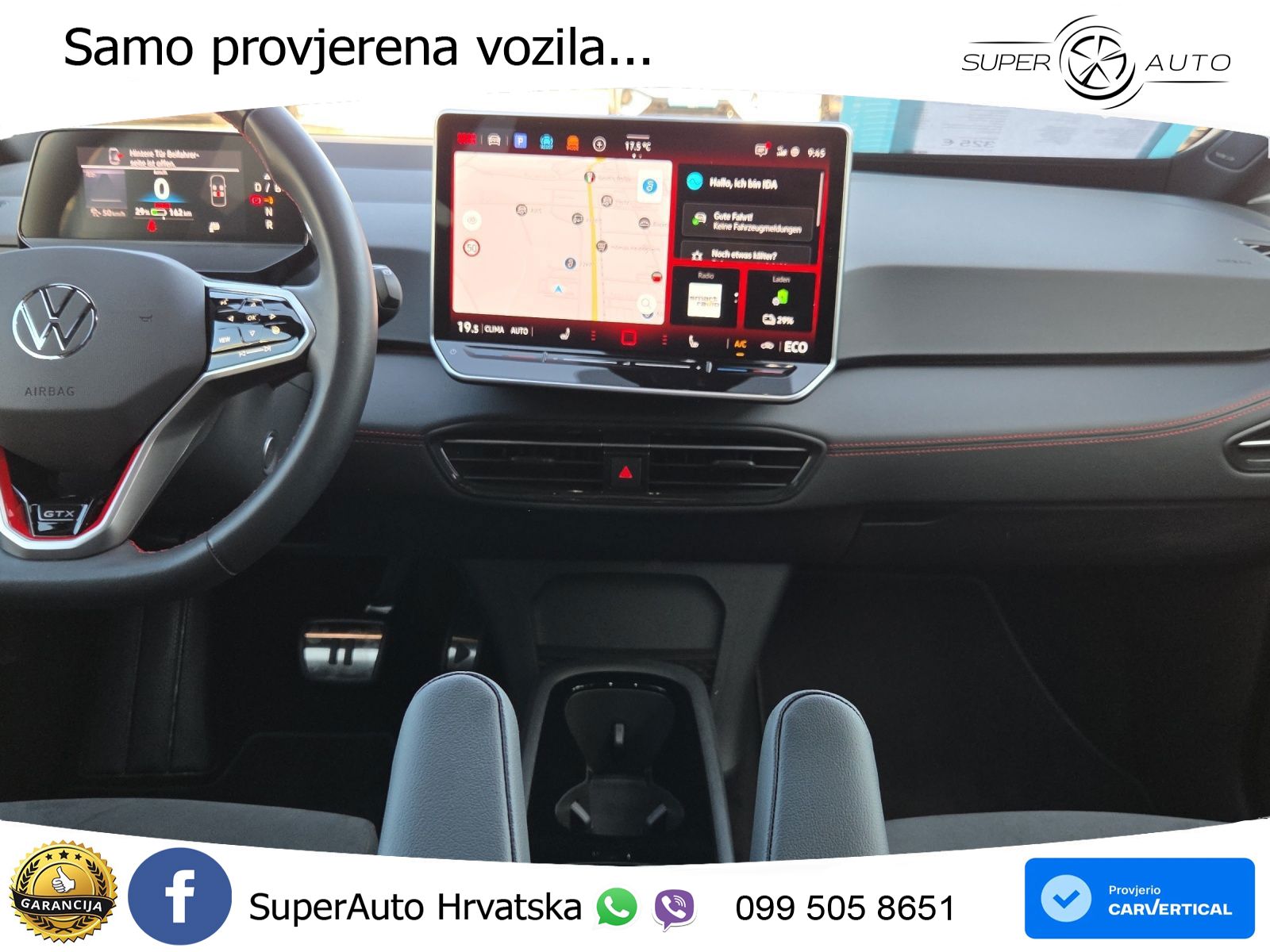 Volkswagen ID.3 GTX Performance 84 kWh (326 KS) LED+GR SJED+ACC