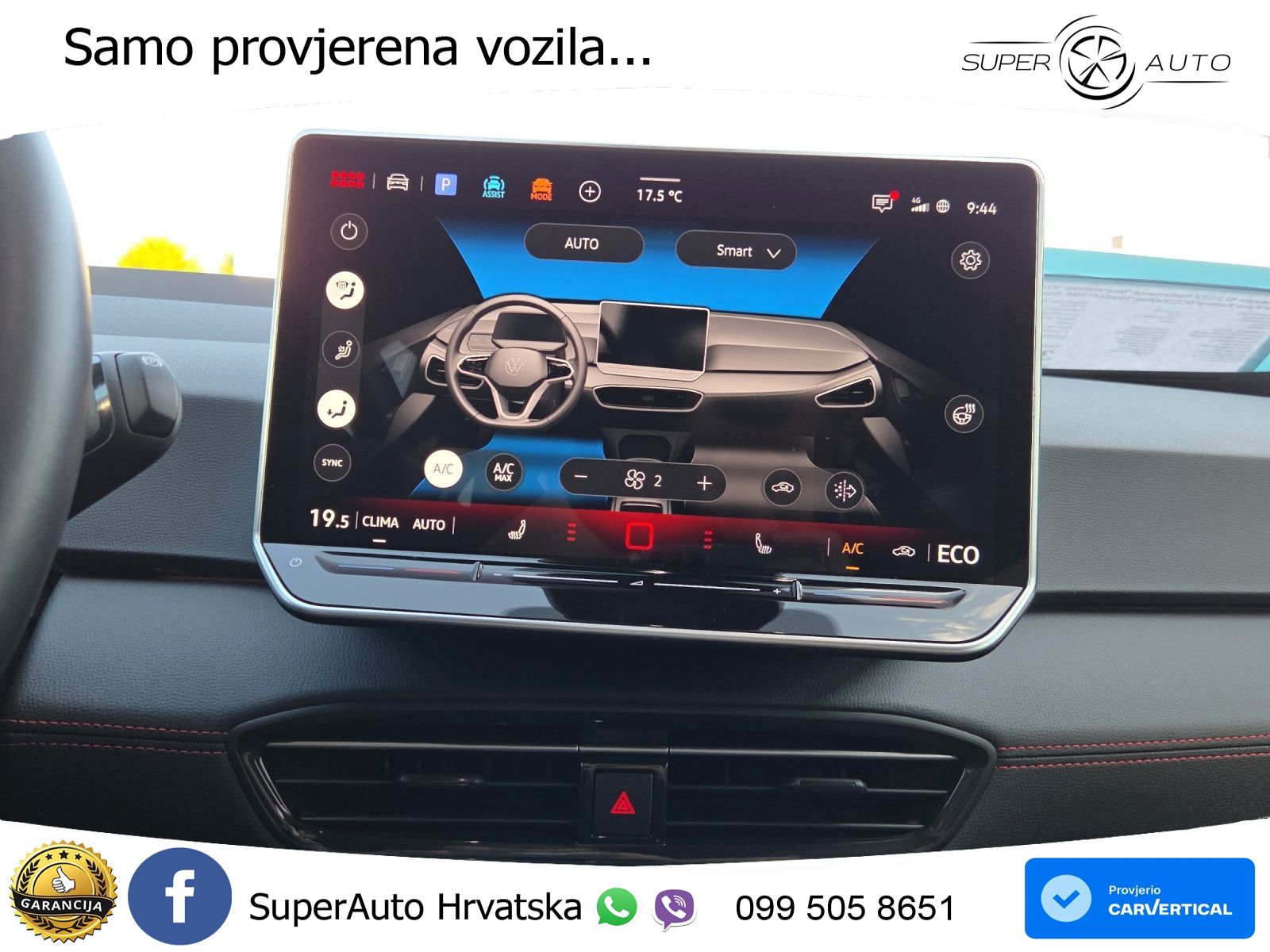 Volkswagen ID.3 GTX Performance 84 kWh (326 KS) LED+GR SJED+ACC