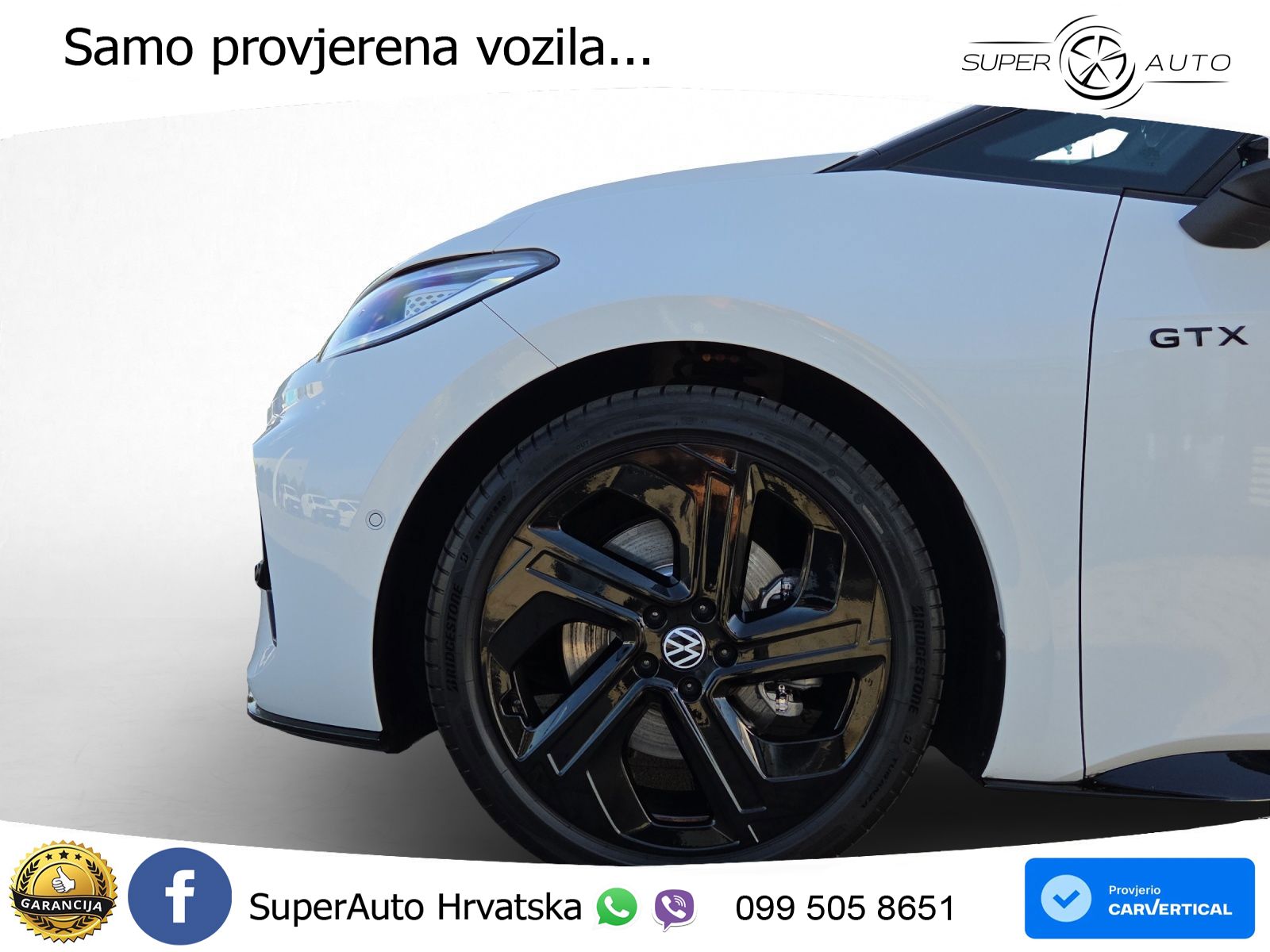 Volkswagen ID.3 GTX Performance 84 kWh (326 KS) LED+GR SJED+ACC