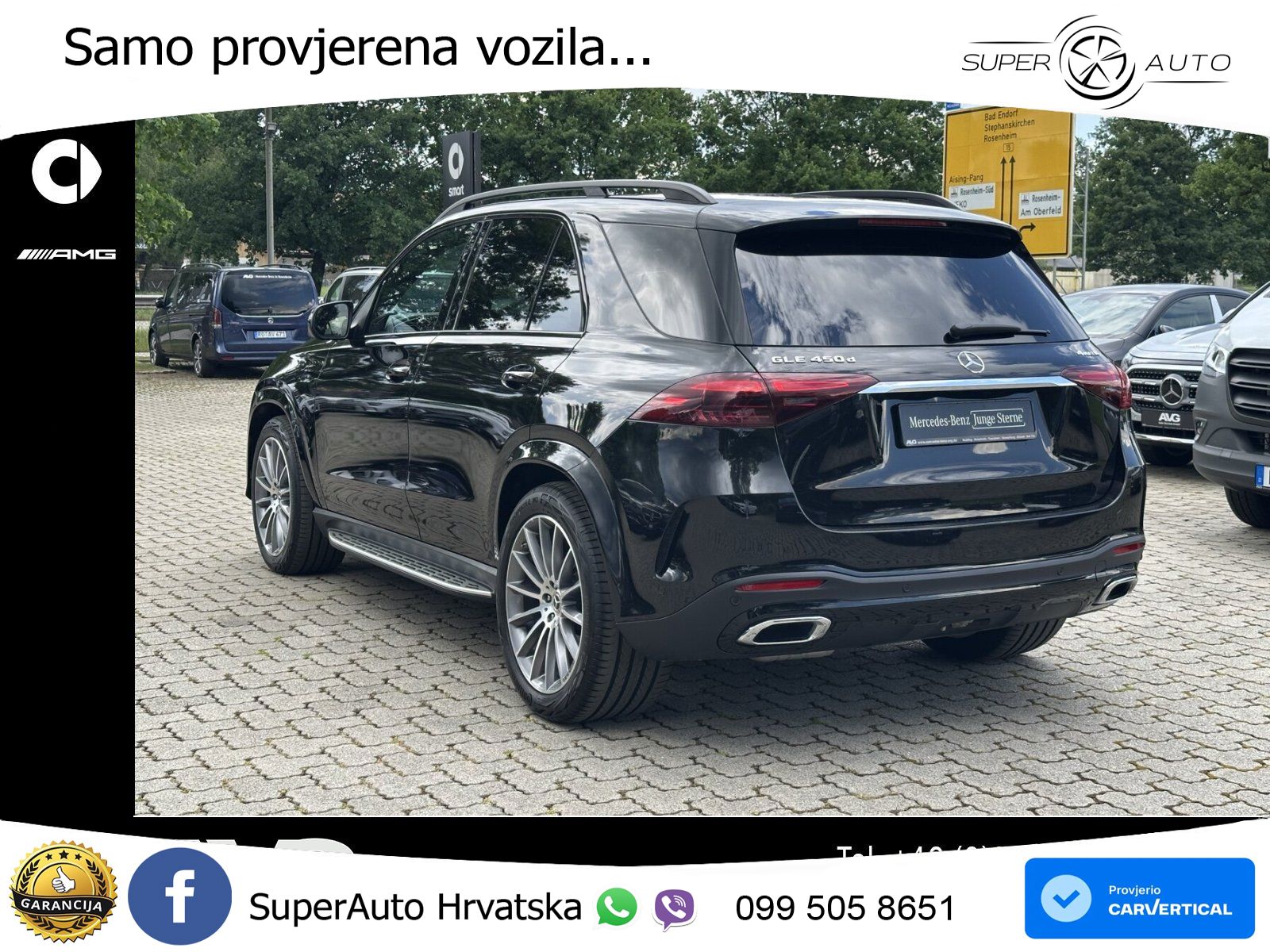 Mercedes GLE 450d (367 KS) EQ Boost 4MATIC 9G-TRONIC AMG LED+GR SJED+ACC