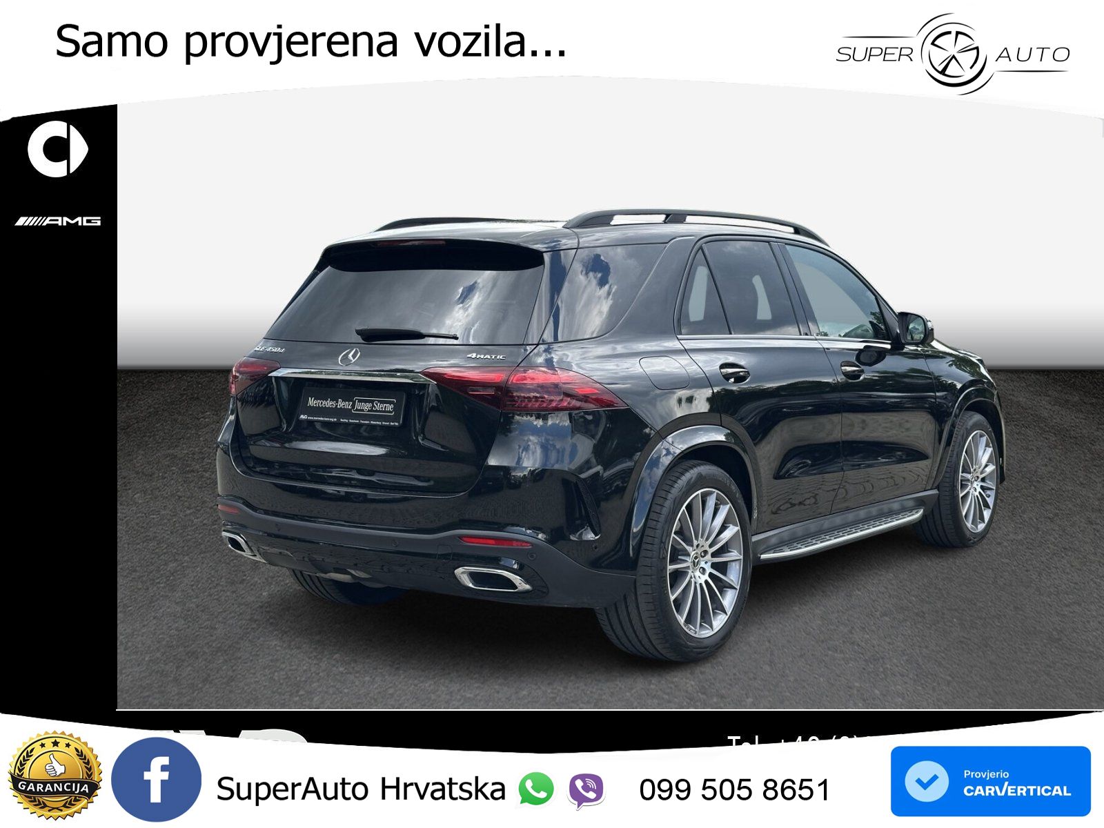 Mercedes GLE 450d (367 KS) EQ Boost 4MATIC 9G-TRONIC AMG LED+GR SJED+ACC