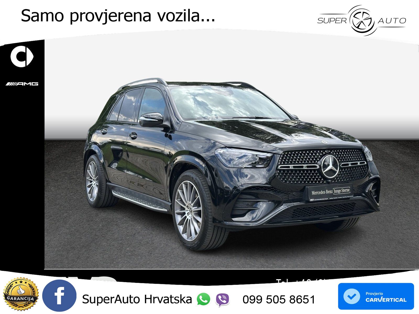 Mercedes GLE 450d (367 KS) EQ Boost 4MATIC 9G-TRONIC AMG LED+GR SJED+ACC