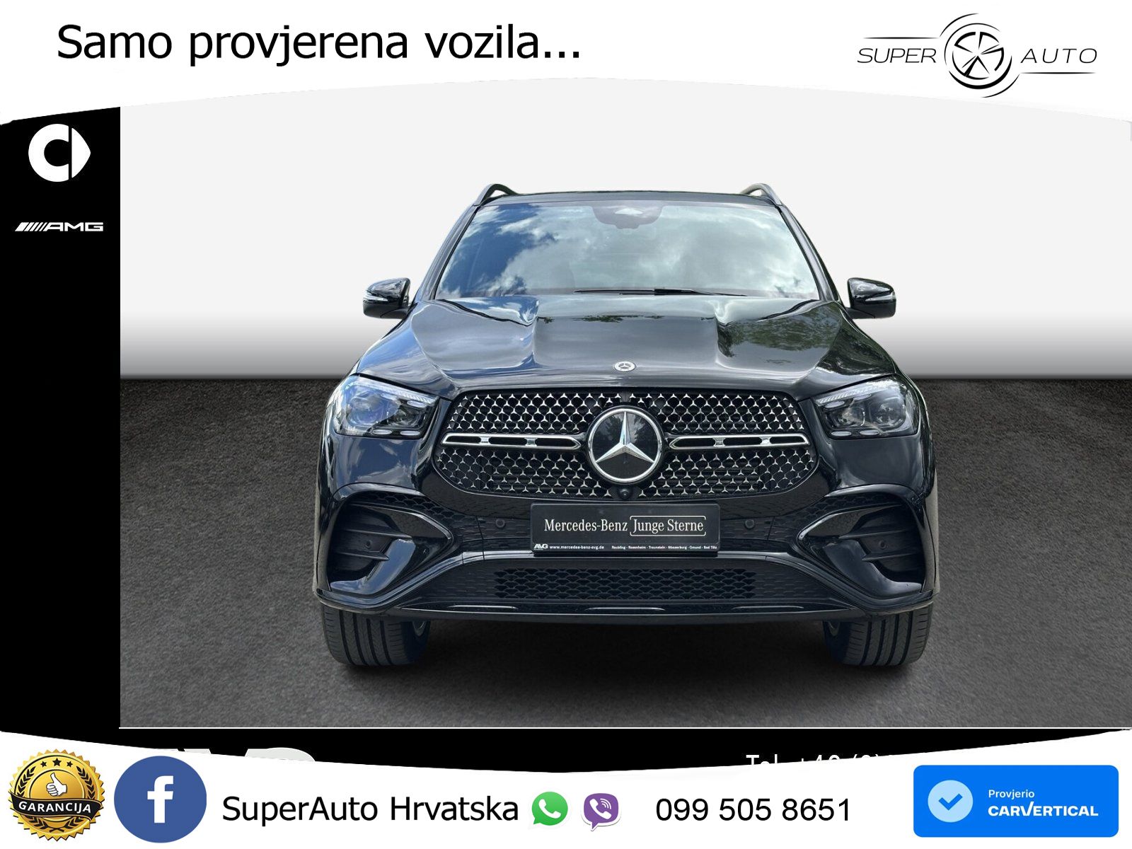 Mercedes GLE 450d (367 KS) EQ Boost 4MATIC 9G-TRONIC AMG LED+GR SJED+ACC