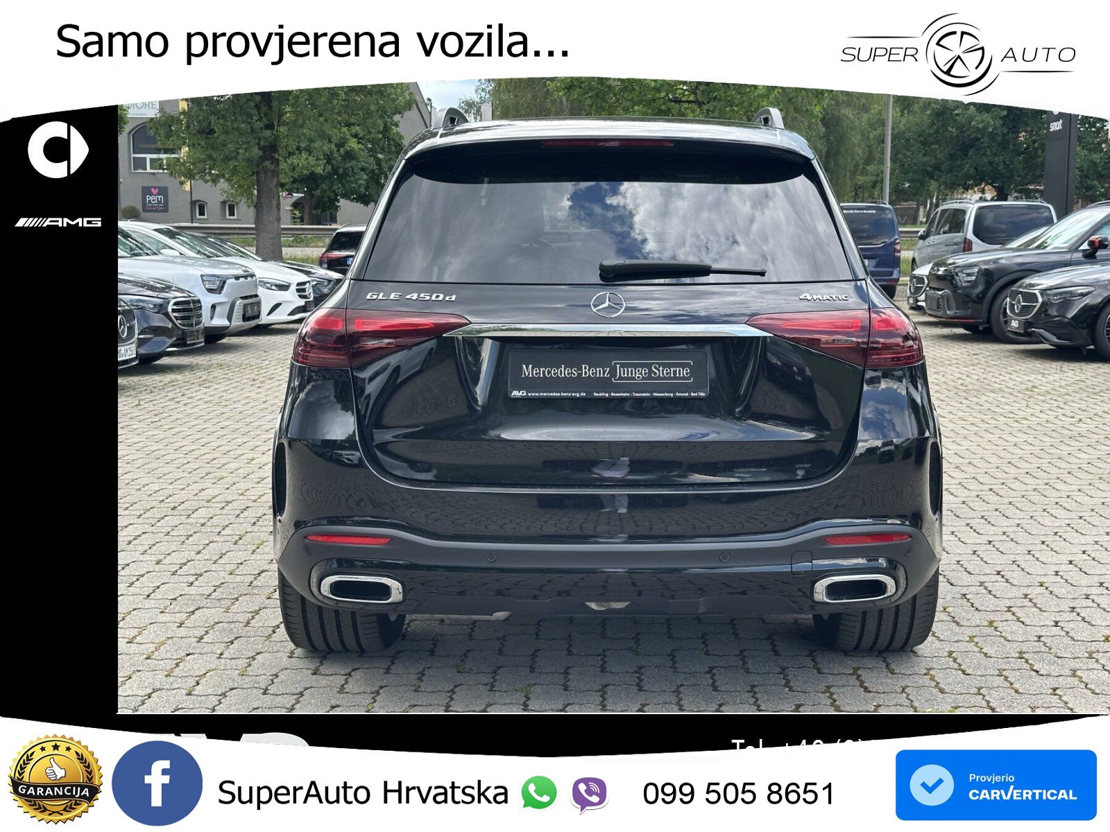 Mercedes GLE 450d (367 KS) EQ Boost 4MATIC 9G-TRONIC AMG LED+GR SJED+ACC