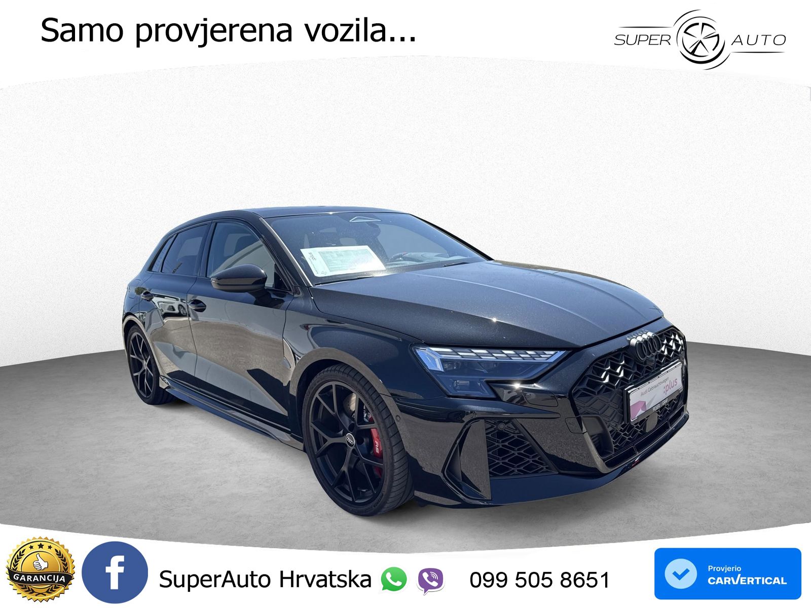Audi RS3 Sedan 2.5 TFSI (400 KS) quattro S tronic LED+GR SJED+ACC