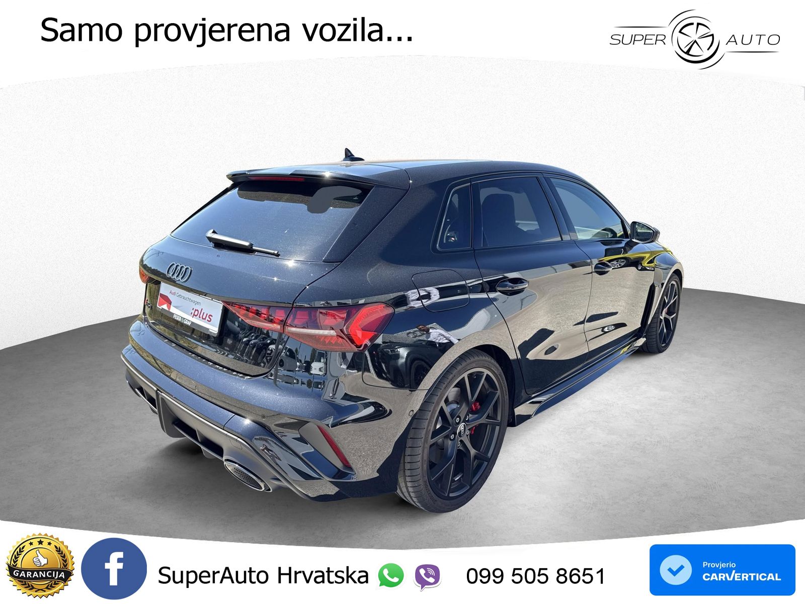 Audi RS3 Sedan 2.5 TFSI (400 KS) quattro S tronic LED+GR SJED+ACC
