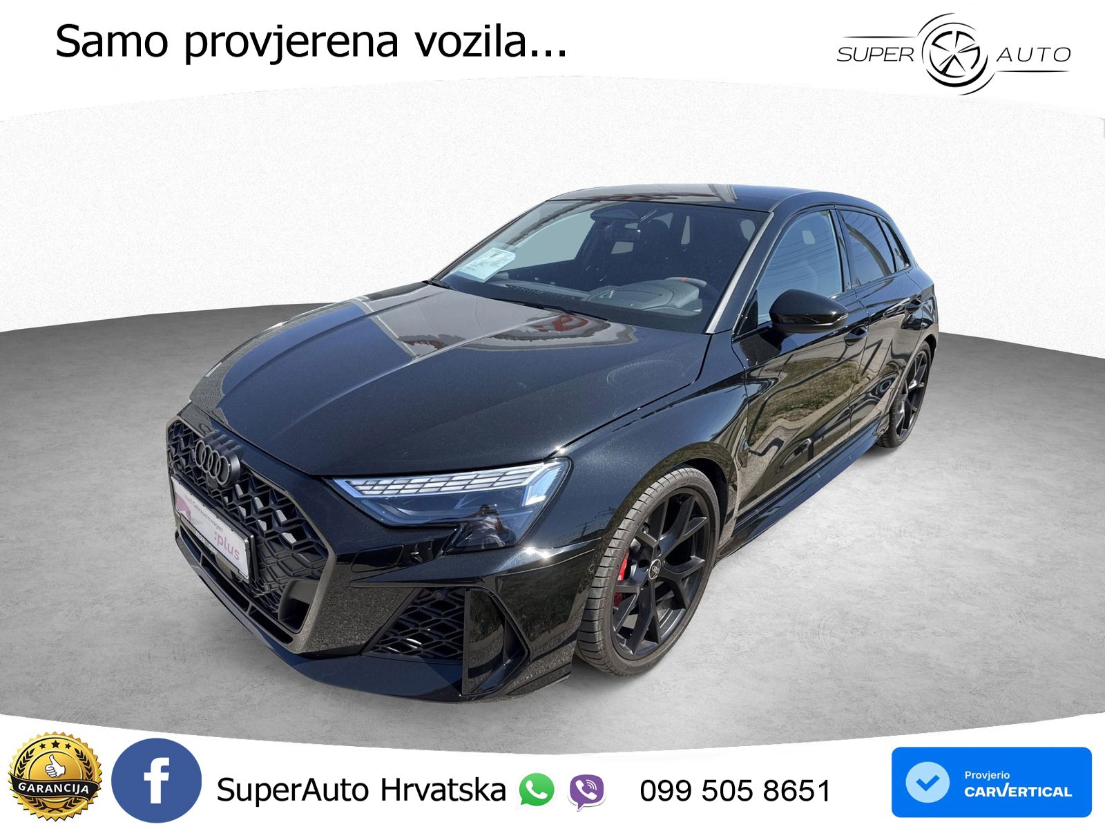 Audi RS3 Sedan 2.5 TFSI (400 KS) quattro S tronic LED+GR SJED+ACC