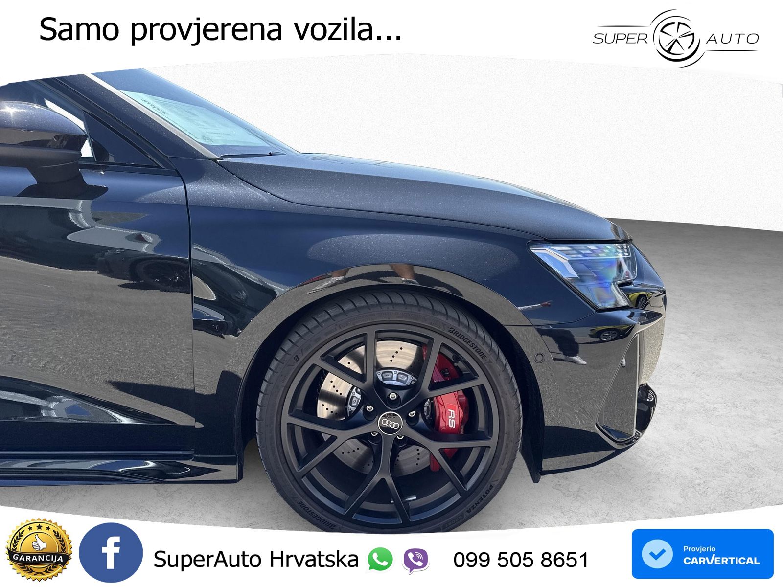 Audi RS3 Sedan 2.5 TFSI (400 KS) quattro S tronic LED+GR SJED+ACC