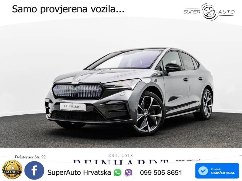 Škoda Enyaq Coupe iV RS 82 kWh (299 KS) AWD Lounge LED+GR SJED+ACC