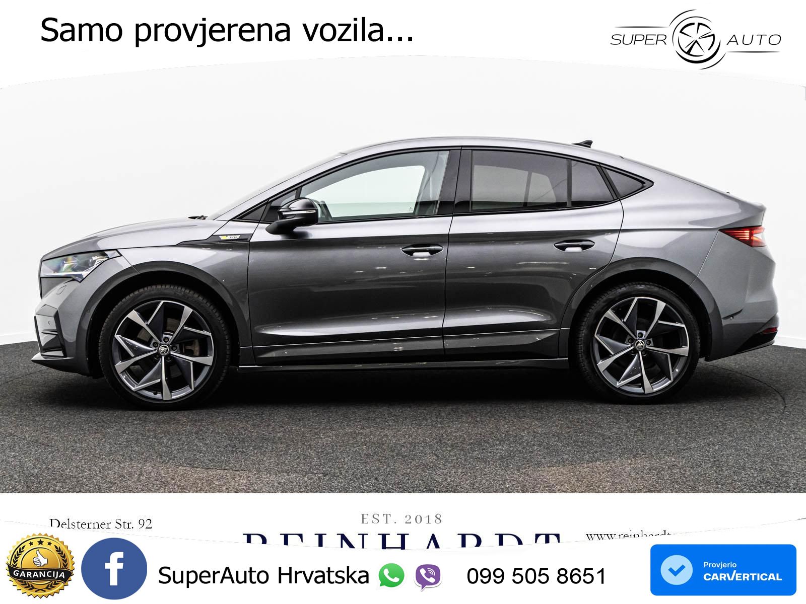 Škoda Enyaq Coupe iV RS 82 kWh (299 KS) AWD Lounge LED+GR SJED+ACC