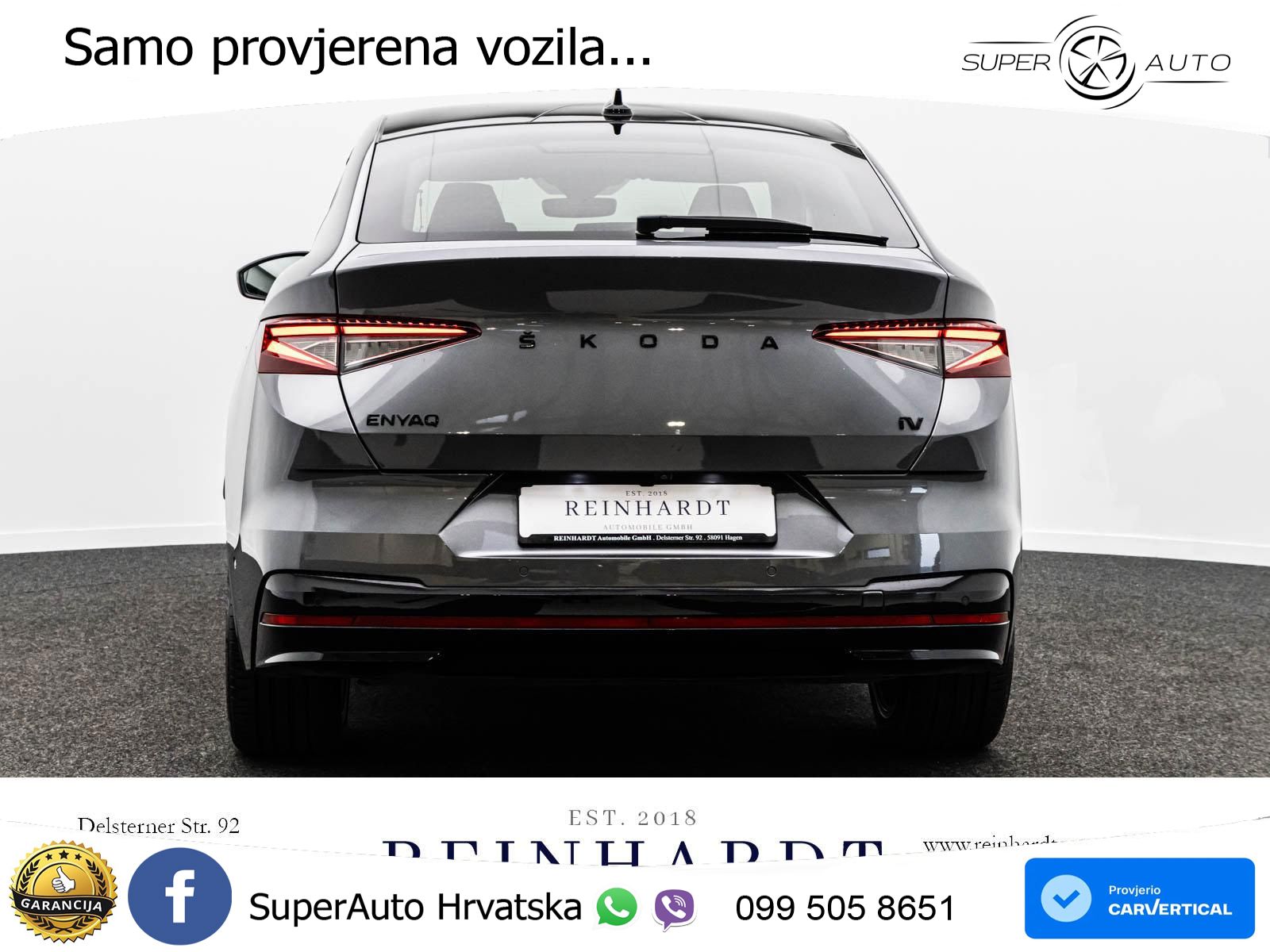 Škoda Enyaq Coupe iV RS 82 kWh (299 KS) AWD Lounge LED+GR SJED+ACC