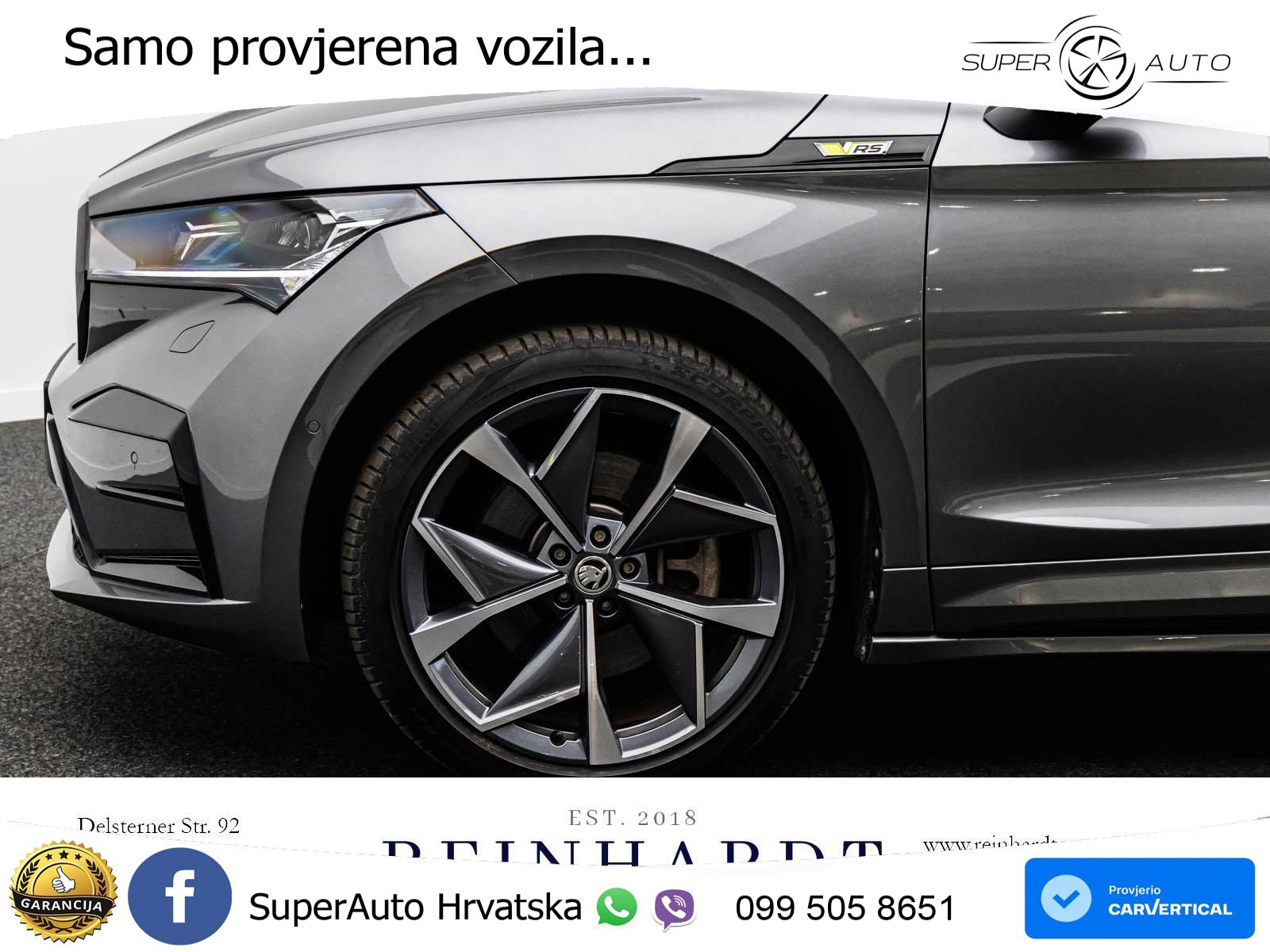 Škoda Enyaq Coupe iV RS 82 kWh (299 KS) AWD Lounge LED+GR SJED+ACC