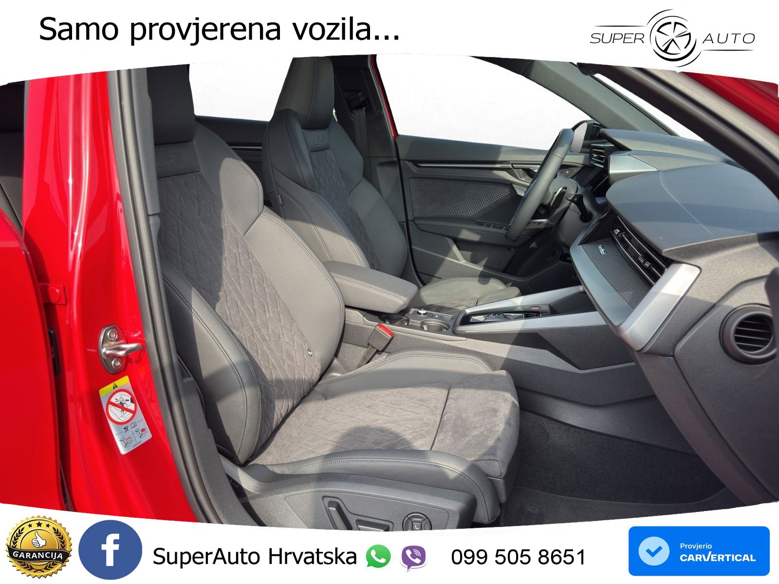 Audi RS3 Sedan 2.5 TFSI (400 KS) quattro S tronic LED+GR SJED+ACC