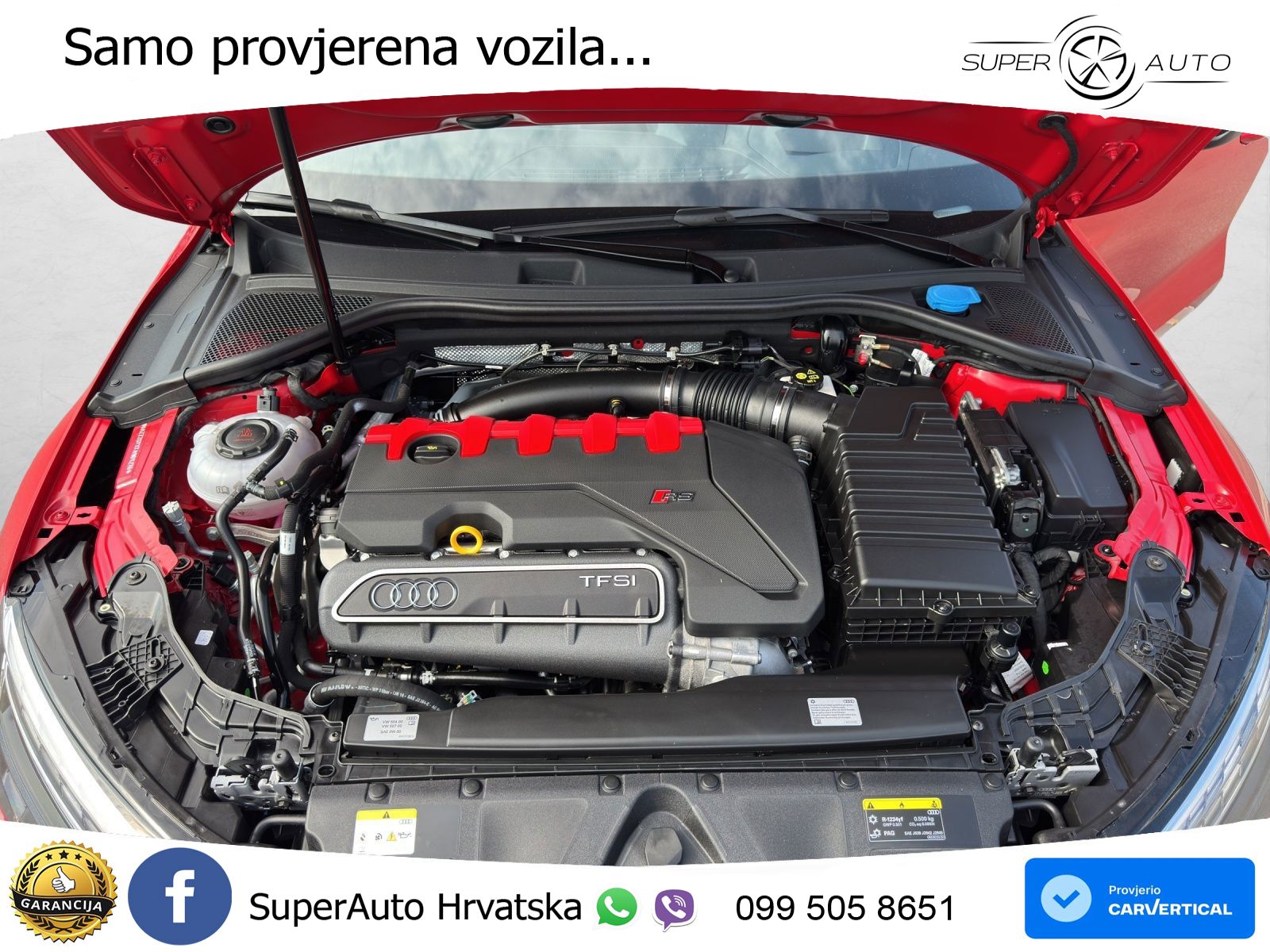 Audi RS3 Sedan 2.5 TFSI (400 KS) quattro S tronic LED+GR SJED+ACC