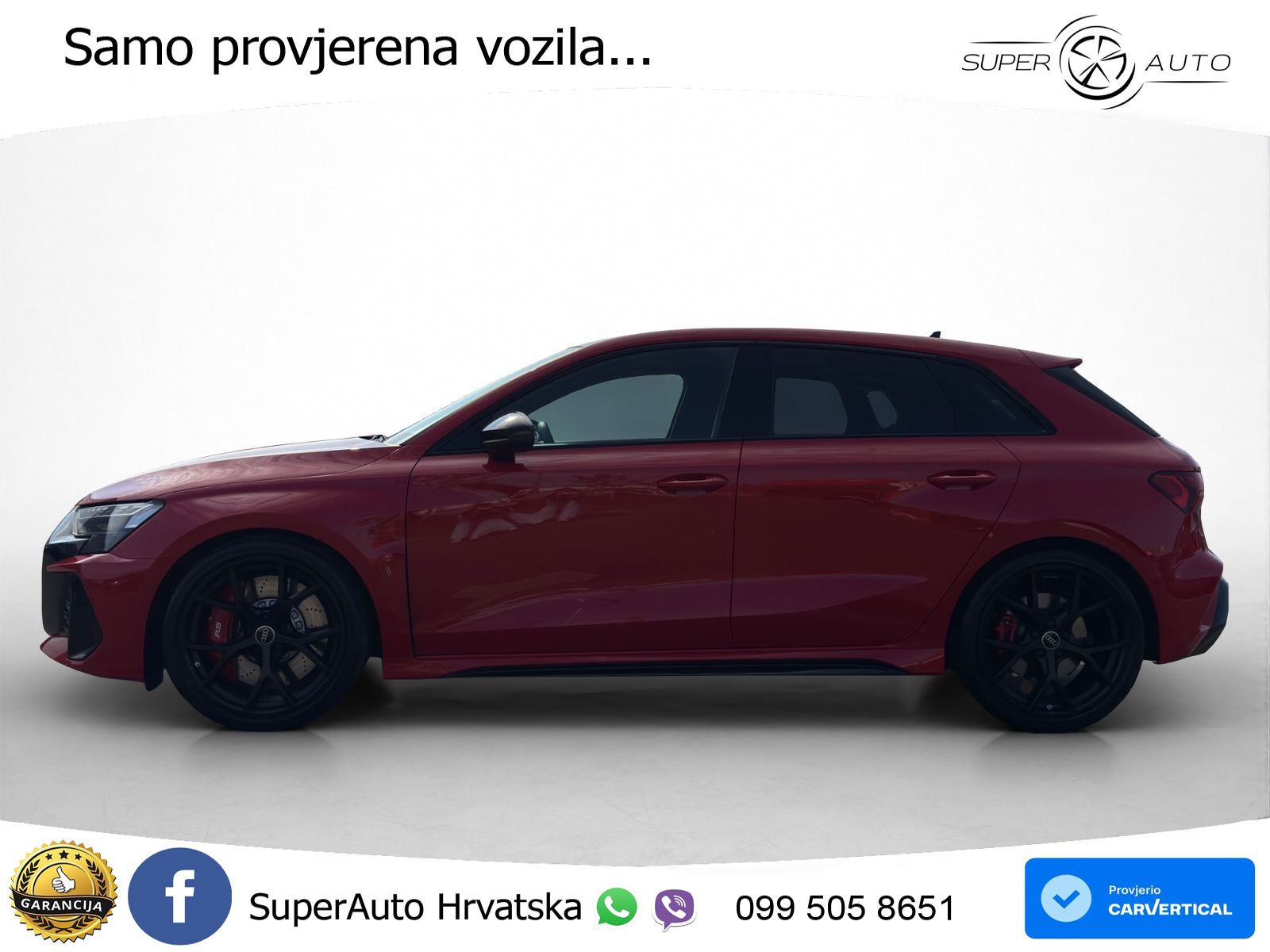 Audi RS3 Sedan 2.5 TFSI (400 KS) quattro S tronic LED+GR SJED+ACC