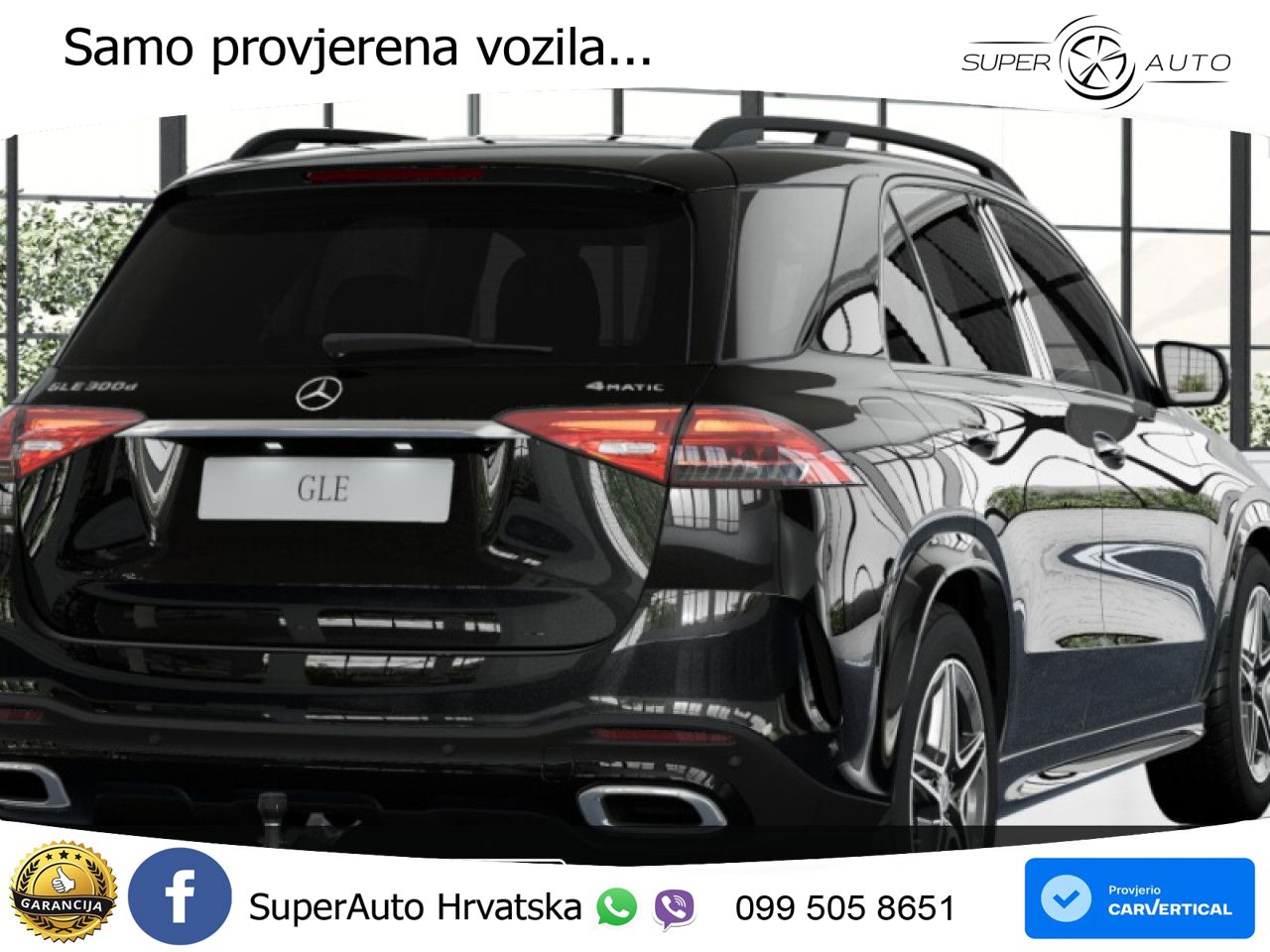 Mercedes GLE 300d (269 KS) EQ Boost 4MATIC 9G-TRONIC AMG LED+GR SJED+ACC