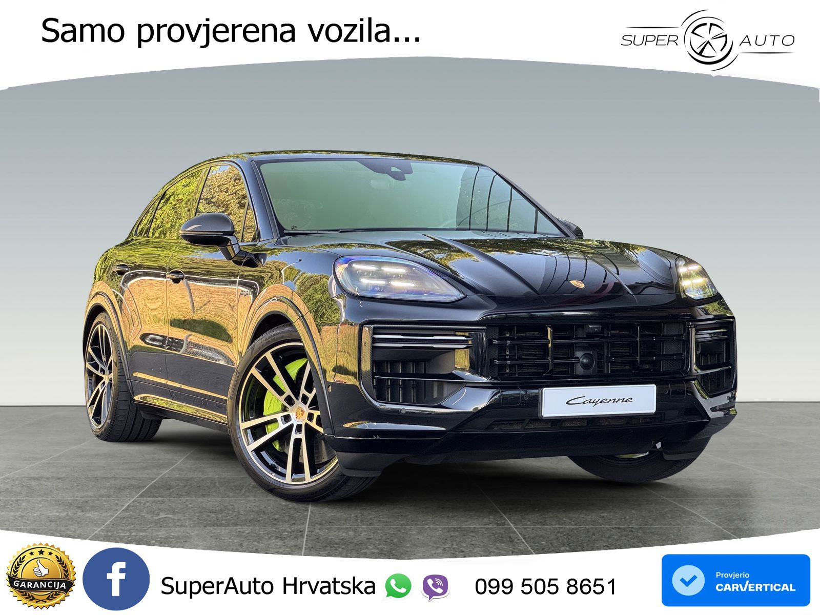 Porsche Cayenne Coupe Turbo 4.0 V8 (739 KS) E-Hybrid Tiptronic S