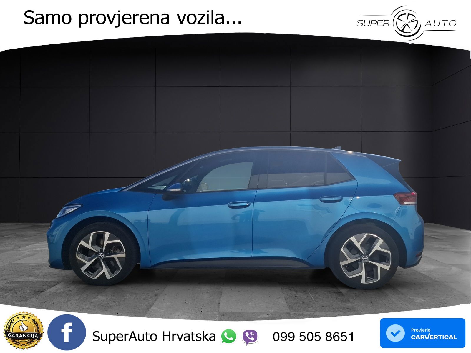 Volkswagen ID.3 Pro 62 kWh (204 KS) LED+GR SJED+ACC