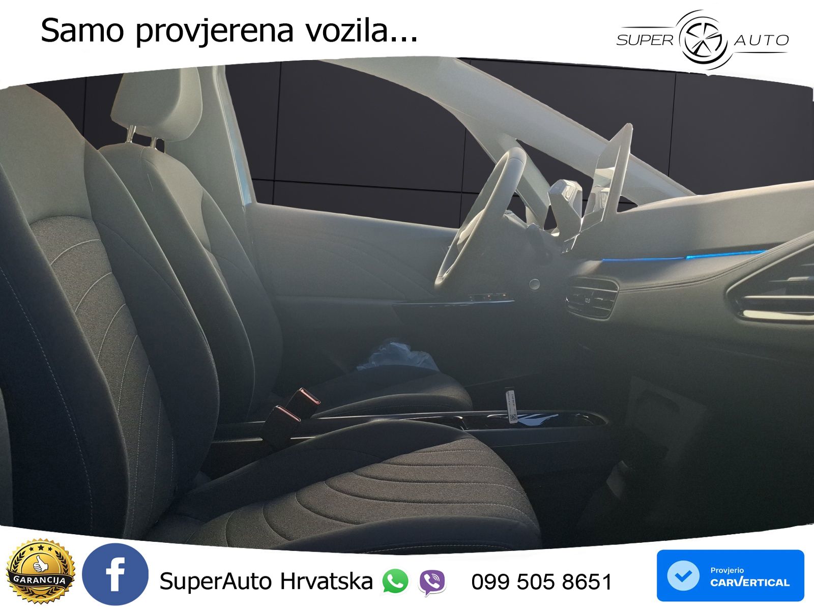 Volkswagen ID.3 Pro 62 kWh (204 KS) LED+GR SJED+ACC