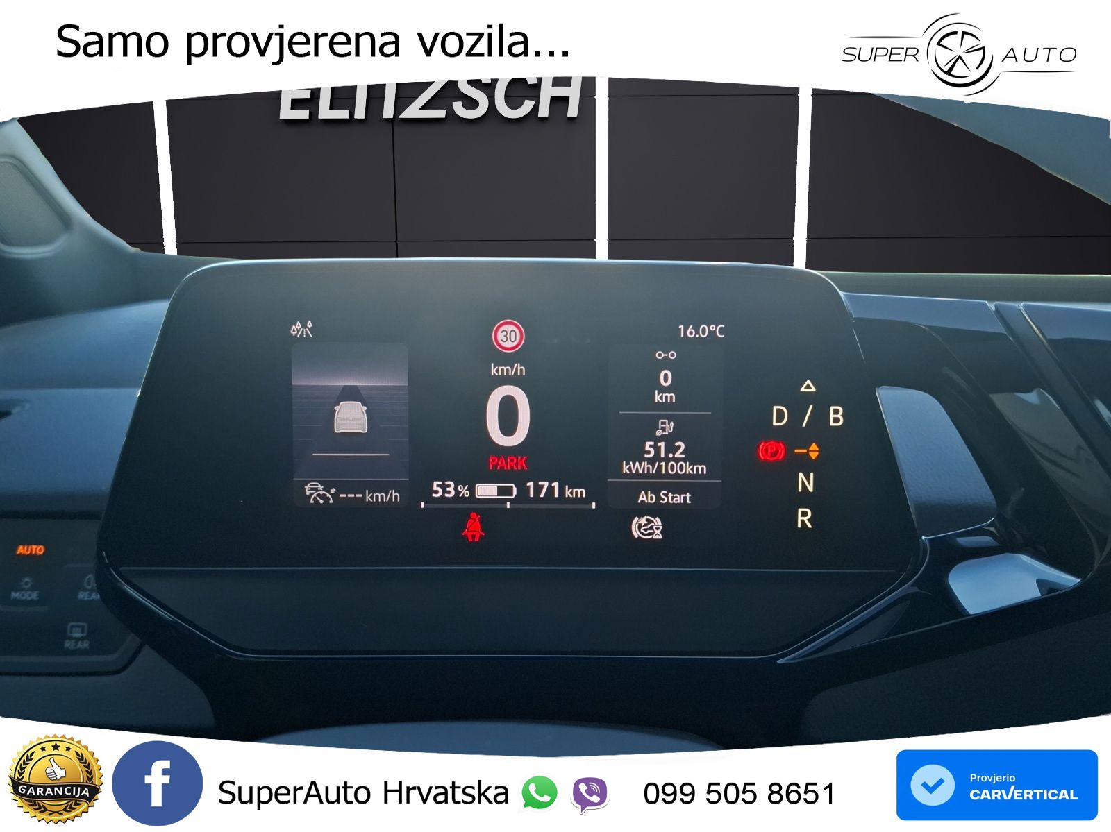 Volkswagen ID.3 Pro 62 kWh (204 KS) LED+GR SJED+ACC