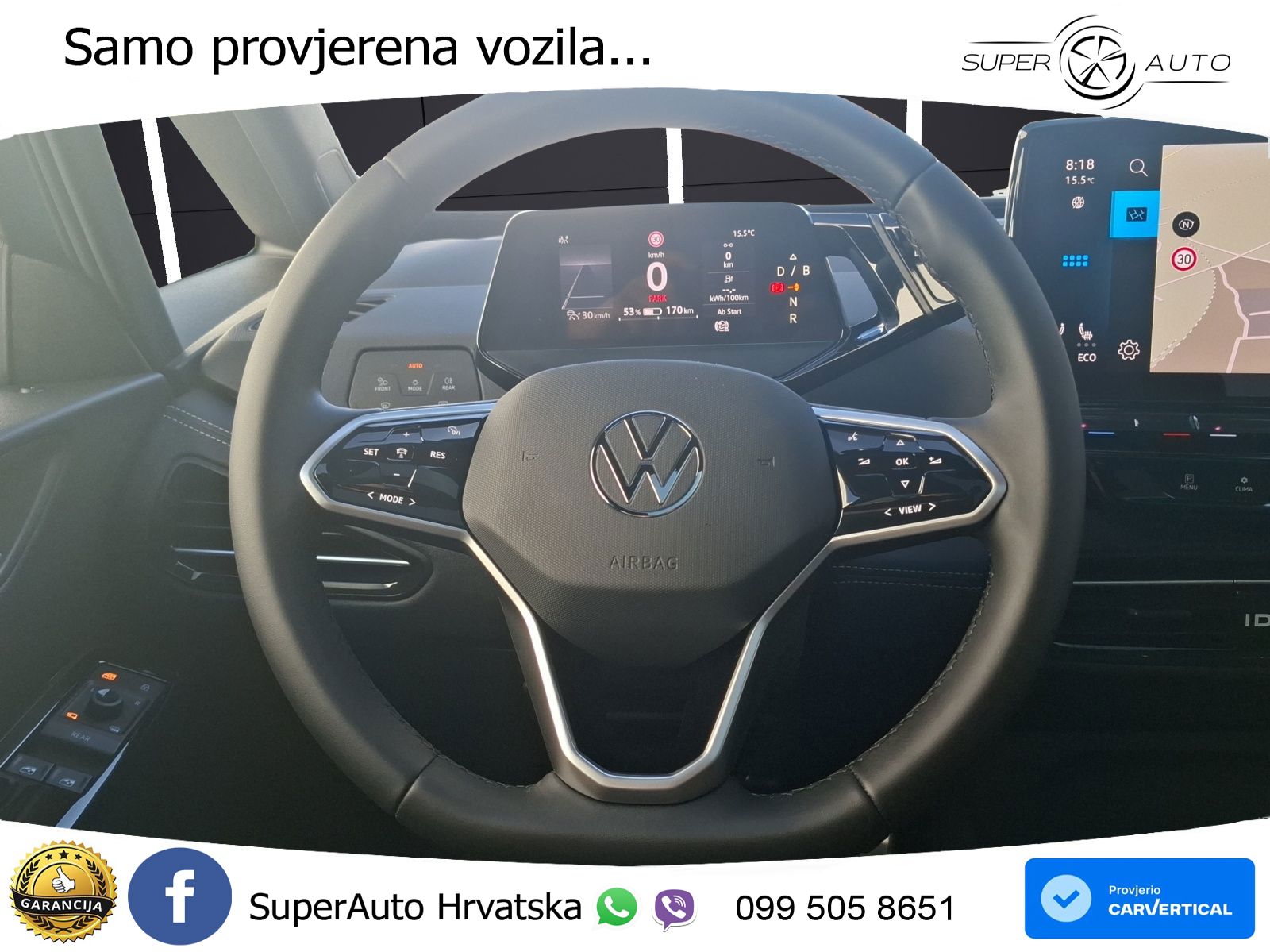 Volkswagen ID.3 Pro 62 kWh (204 KS) LED+GR SJED+ACC