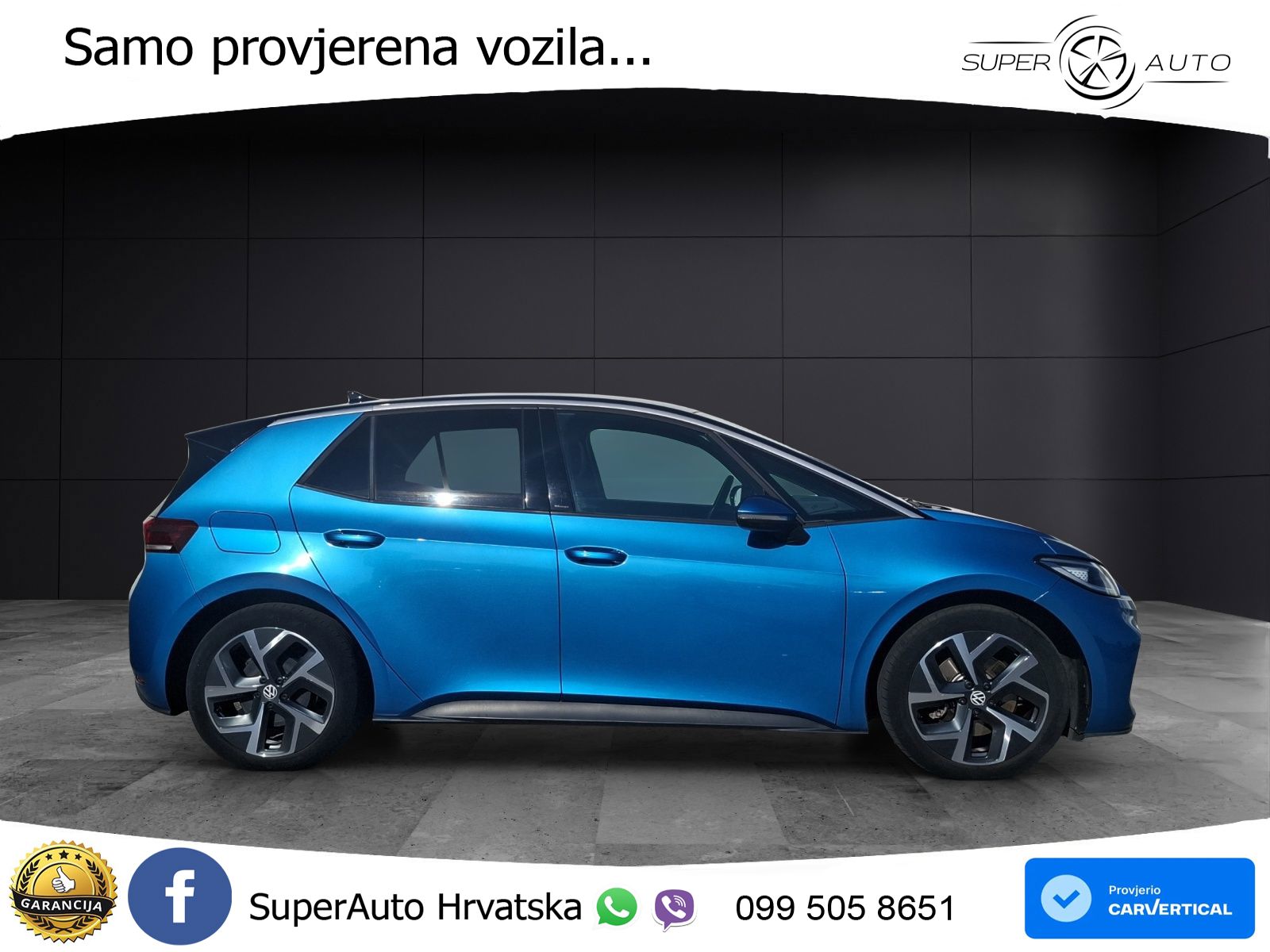Volkswagen ID.3 Pro 62 kWh (204 KS) LED+GR SJED+ACC