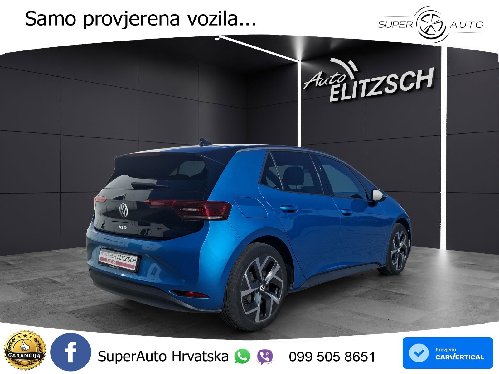 Volkswagen ID.3 Pro 62 kWh (204 KS) LED+GR SJED+ACC