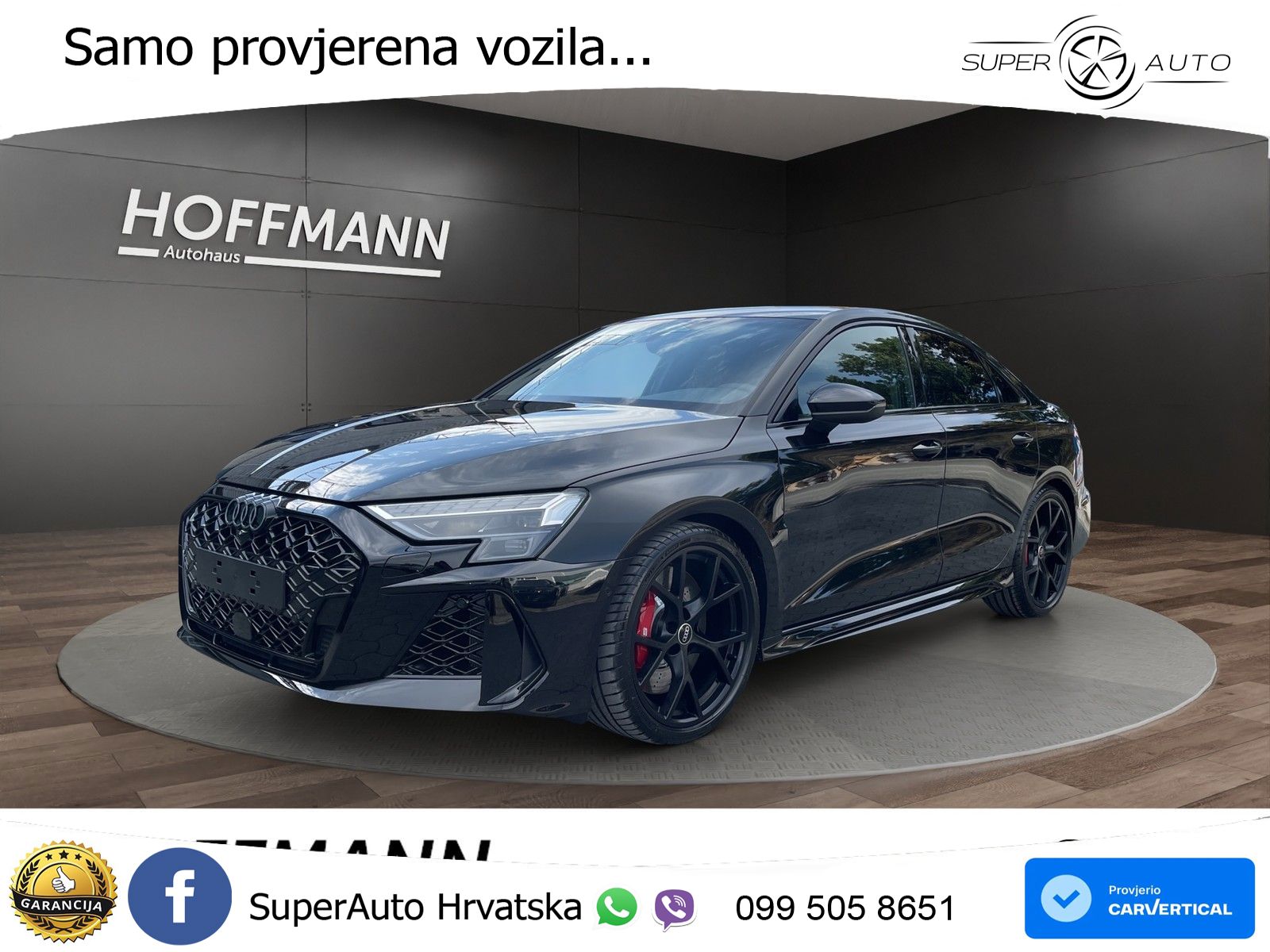 Audi RS3 Sedan 2.5 TFSI (400 KS) quattro S tronic LED+GR SJED+ACC