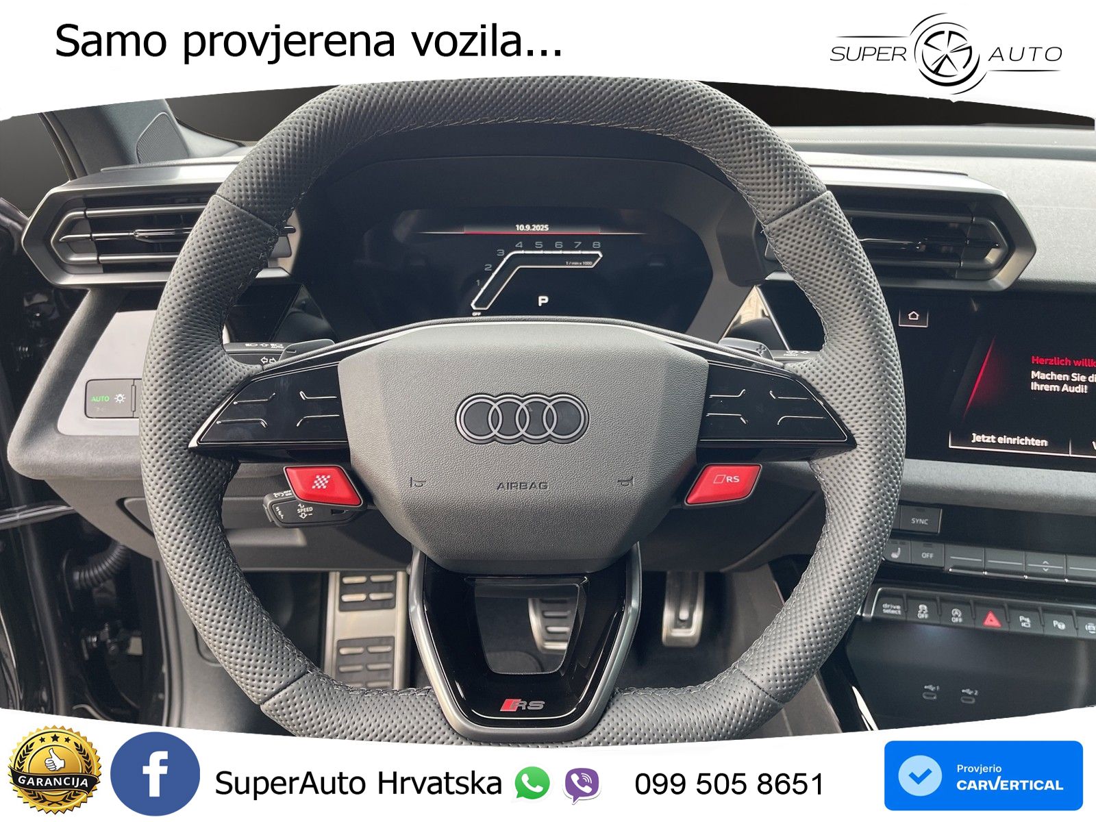 Audi RS3 Sedan 2.5 TFSI (400 KS) quattro S tronic LED+GR SJED+ACC