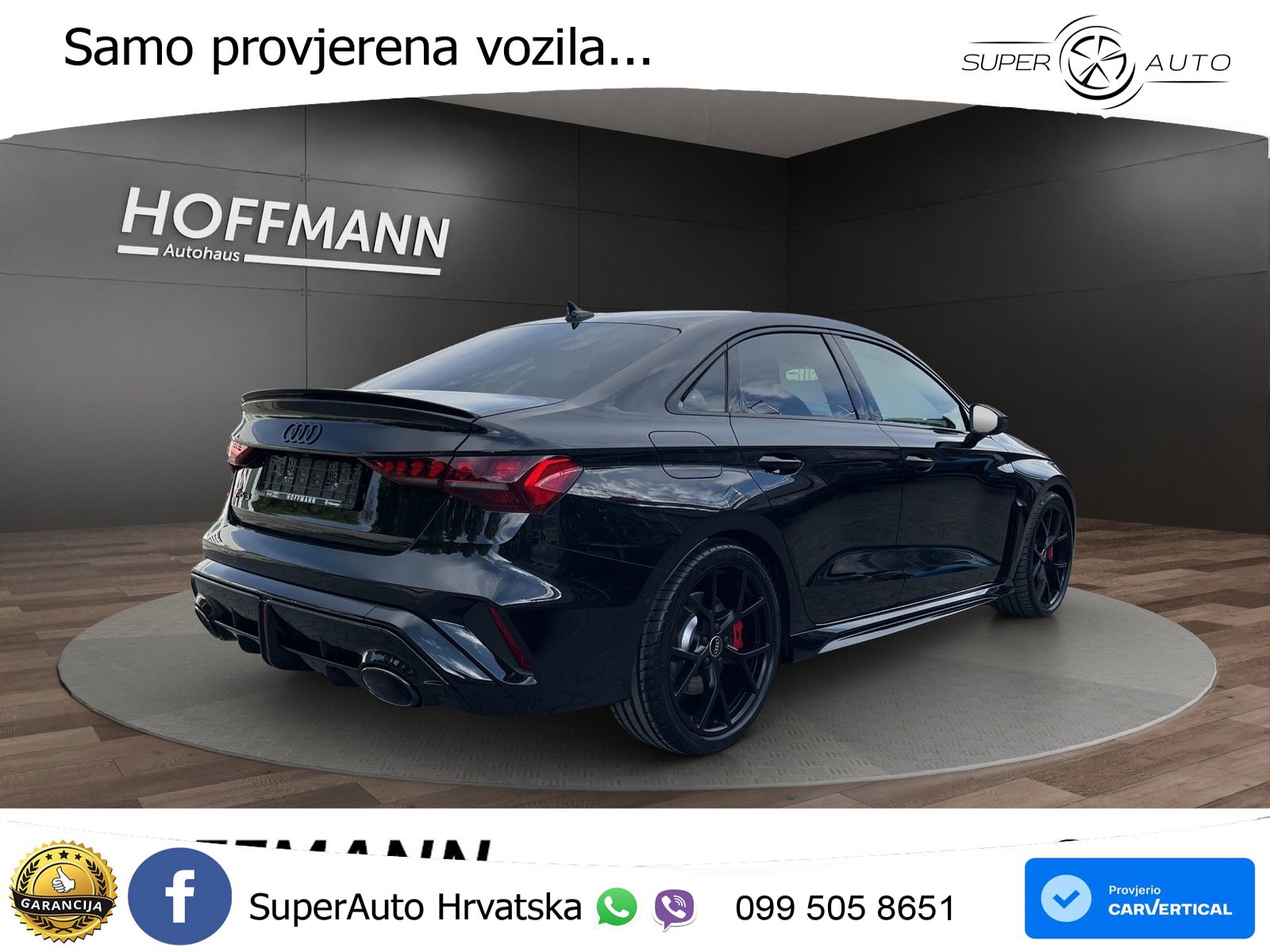 Audi RS3 Sedan 2.5 TFSI (400 KS) quattro S tronic LED+GR SJED+ACC