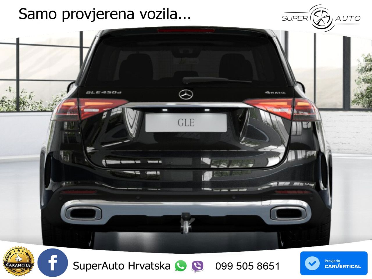 Mercedes GLE 450d (367 KS) EQ Boost 4MATIC 9G-TRONIC AMG LED+GR SJED+ACC