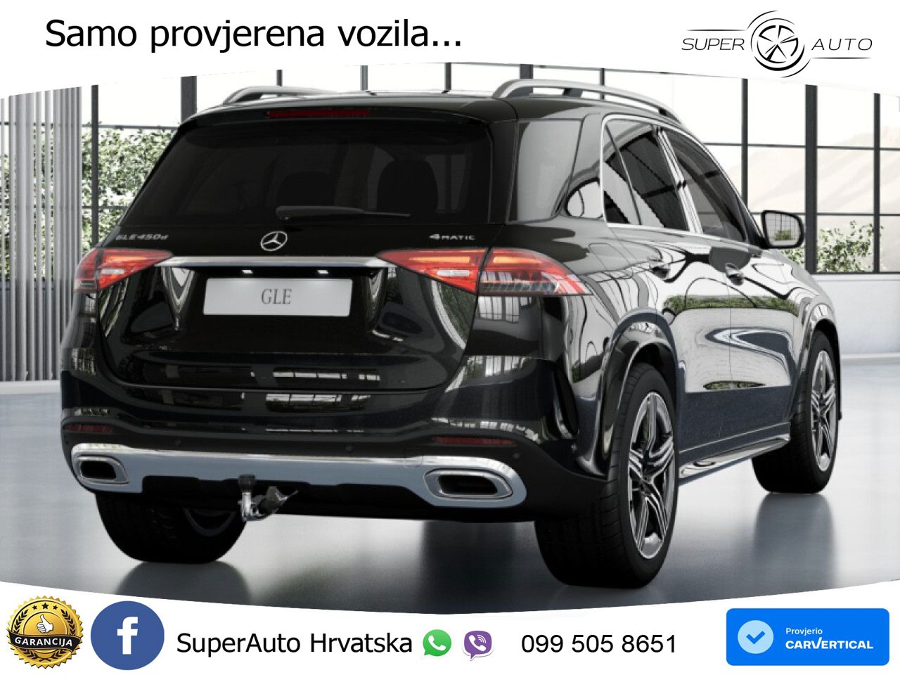Mercedes GLE 450d (367 KS) EQ Boost 4MATIC 9G-TRONIC AMG LED+GR SJED+ACC
