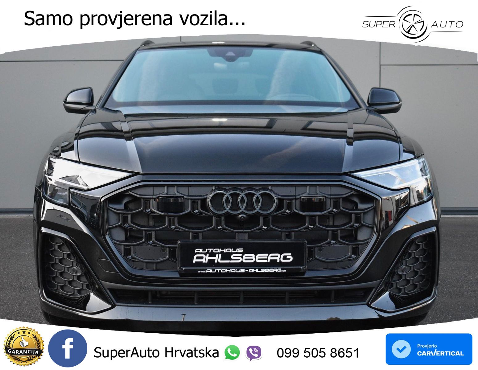Audi Q8 50 TDI V6 (286 KS) quattro Tiptronic