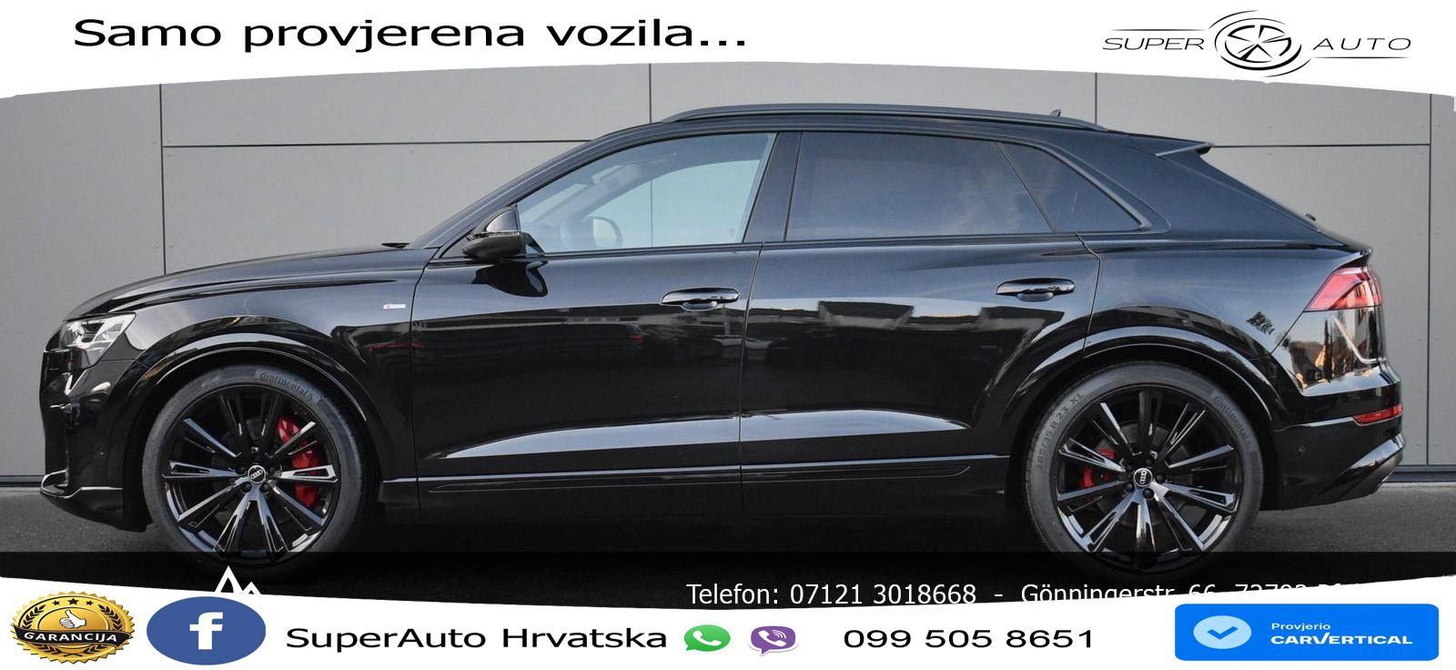 Audi Q8 50 TDI V6 (286 KS) quattro Tiptronic