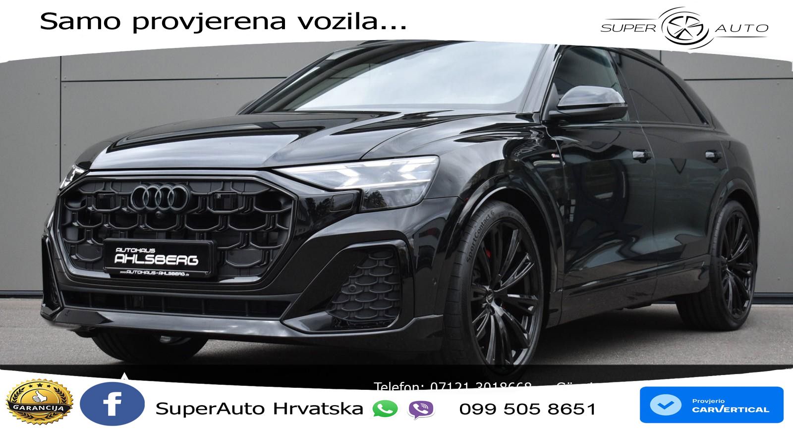 Audi Q8 50 TDI V6 (286 KS) quattro Tiptronic