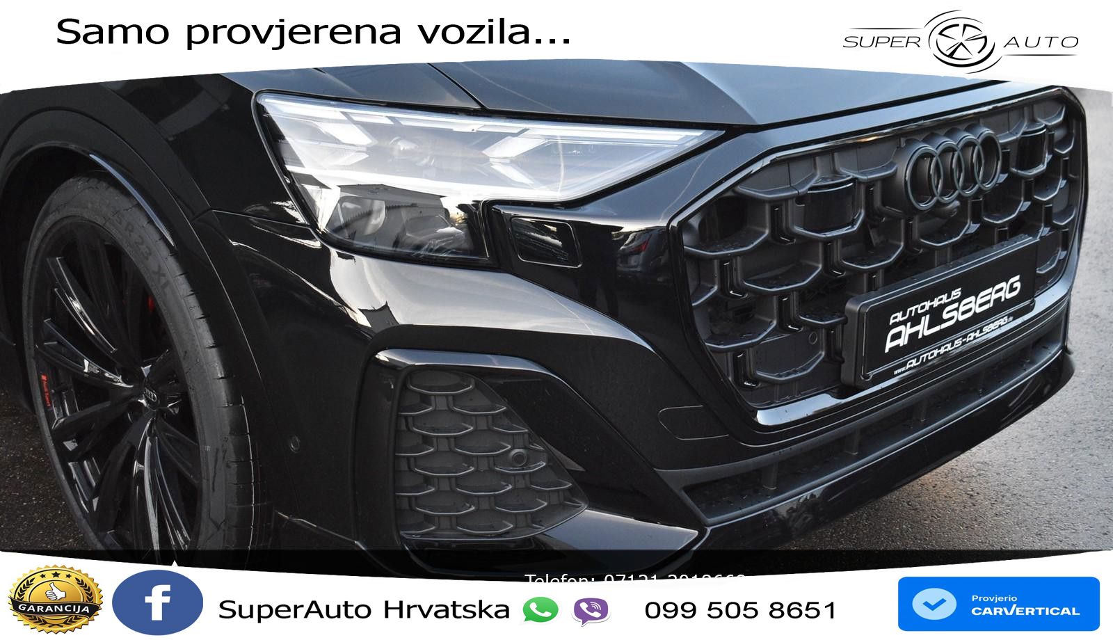 Audi Q8 50 TDI V6 (286 KS) quattro Tiptronic