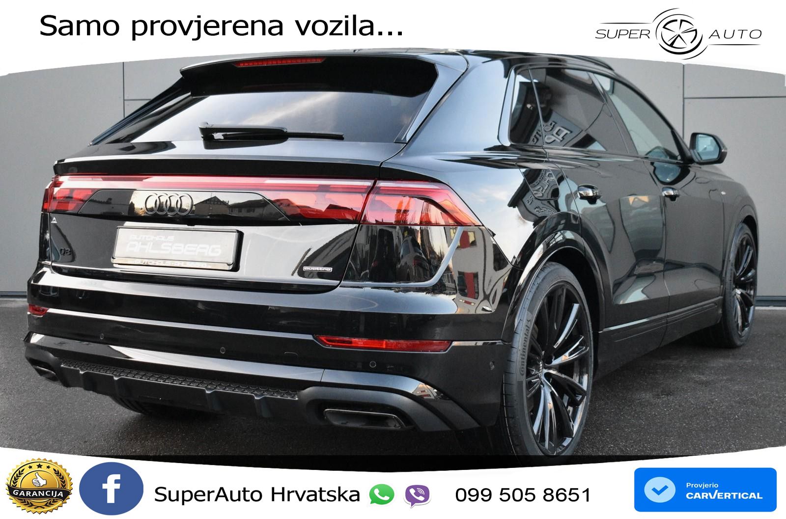 Audi Q8 50 TDI V6 (286 KS) quattro Tiptronic