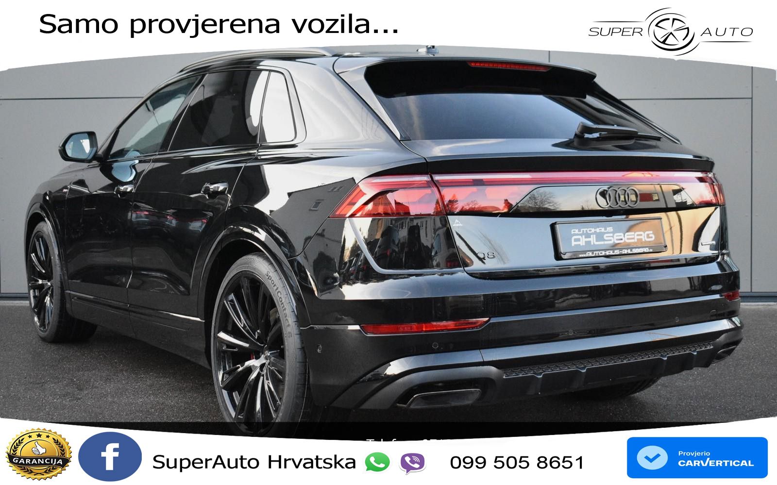 Audi Q8 50 TDI V6 (286 KS) quattro Tiptronic