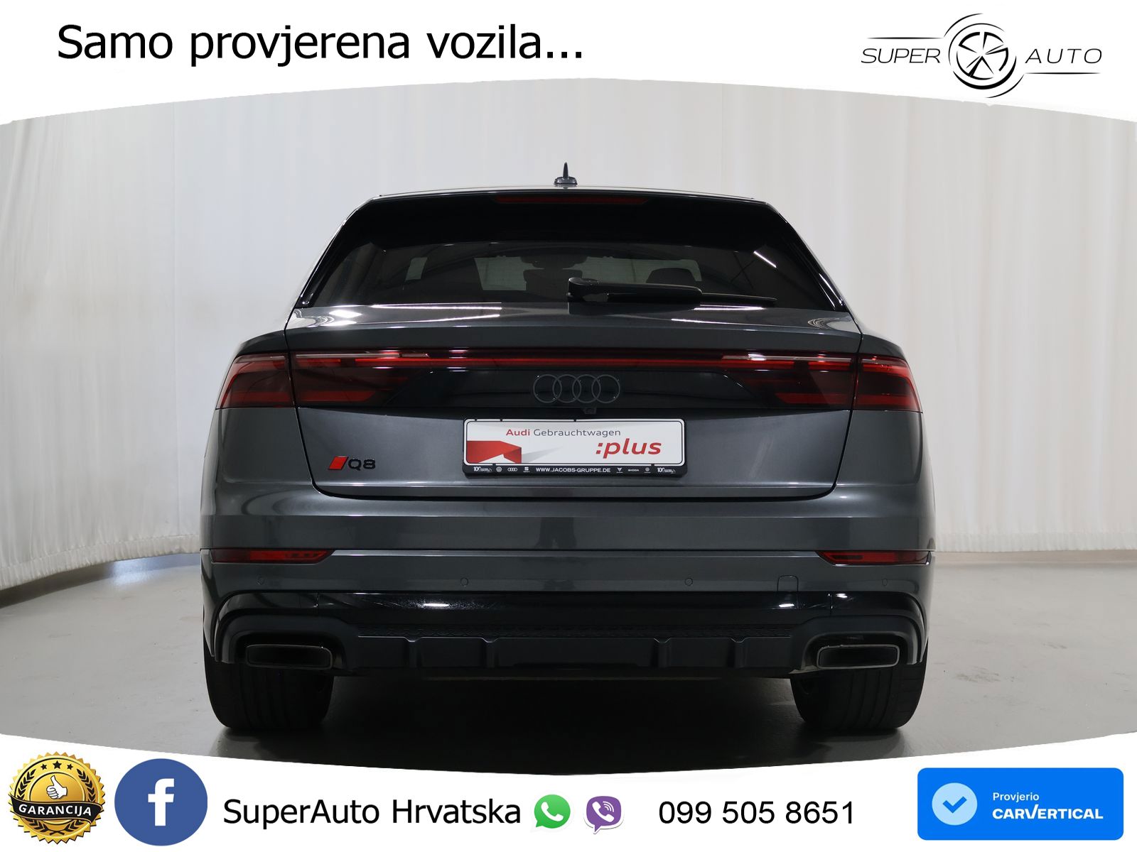 Audi Q8 50 TDI V6 (286 KS) quattro Tiptronic