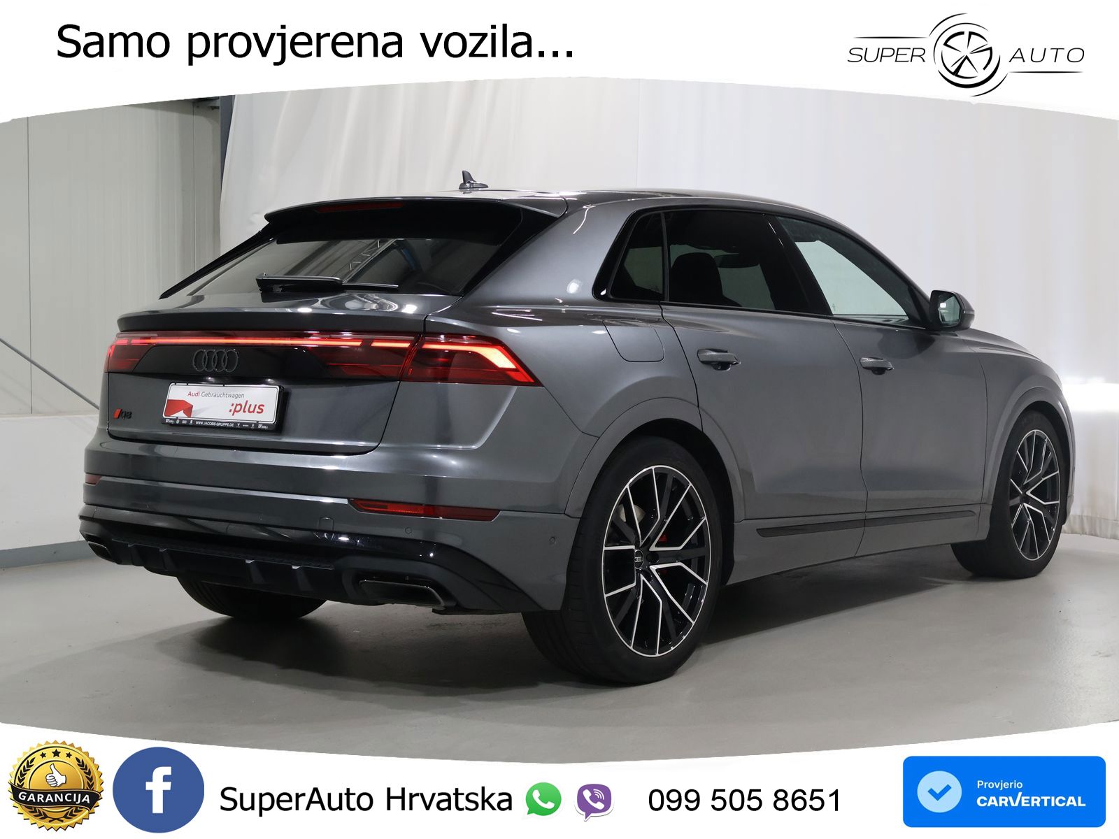 Audi Q8 50 TDI V6 (286 KS) quattro Tiptronic