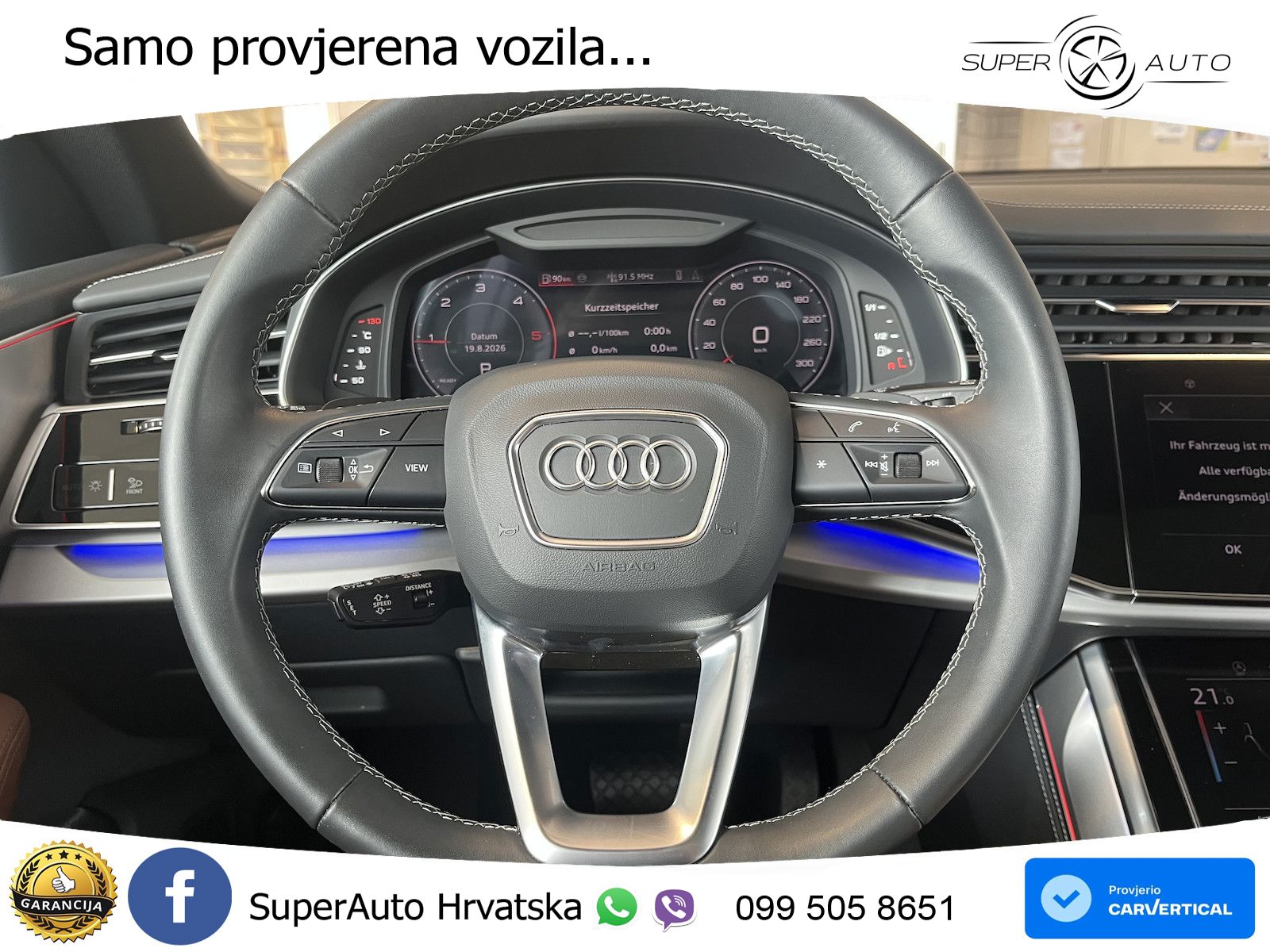 Audi Q8 50 TDI V6 (286 KS) quattro Tiptronic