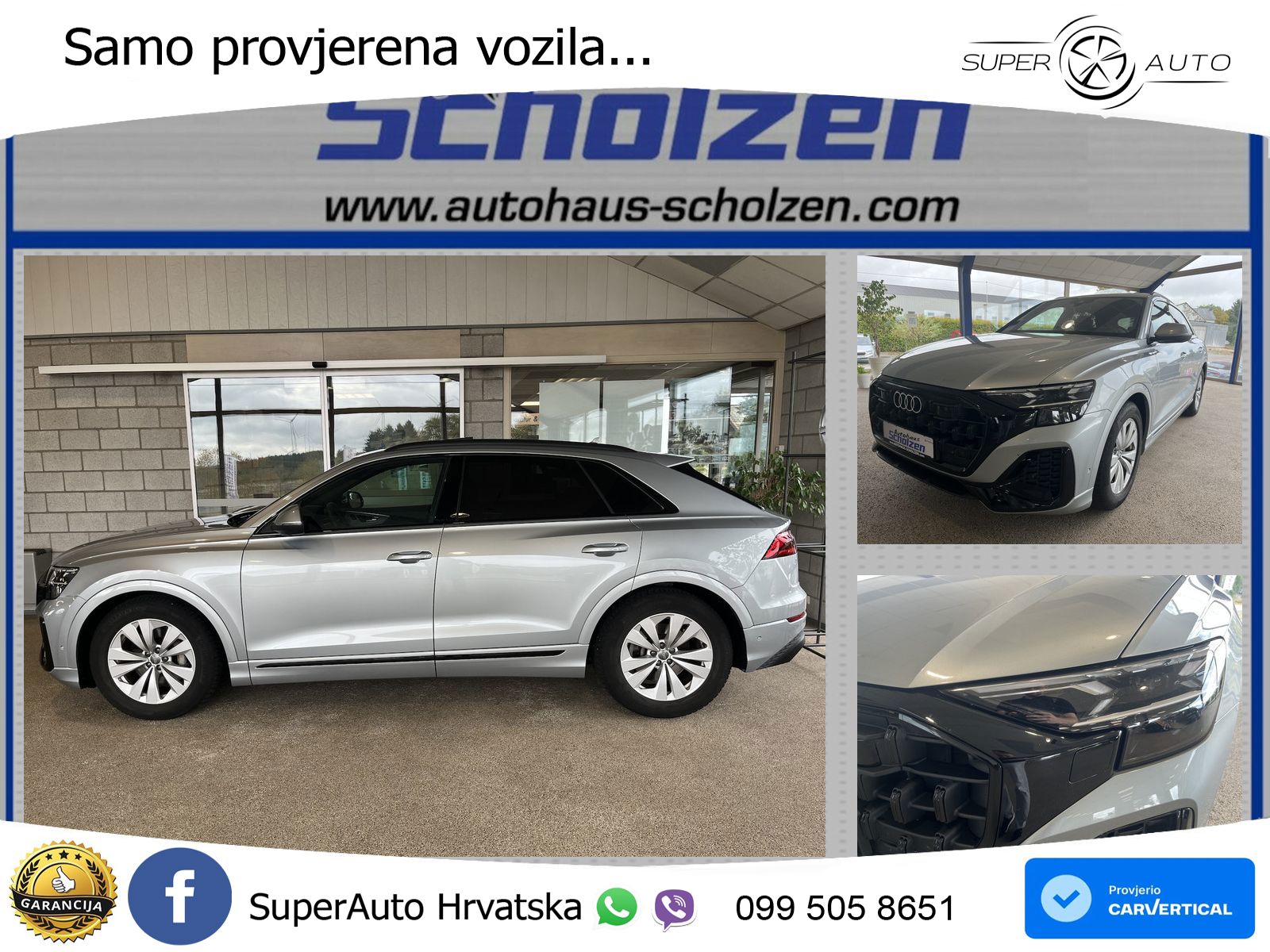 Audi Q8 50 TDI V6 (286 KS) quattro Tiptronic