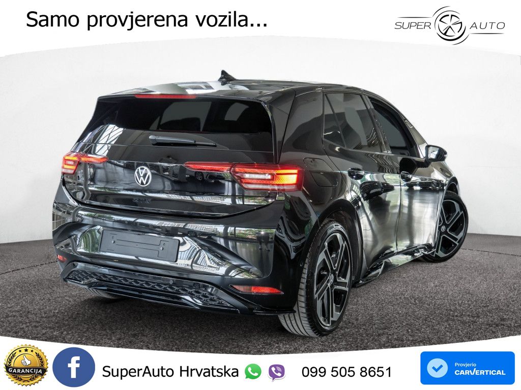 Volkswagen ID.3 GTX 84 kWh (286 KS) LED+GR SJED+ACC