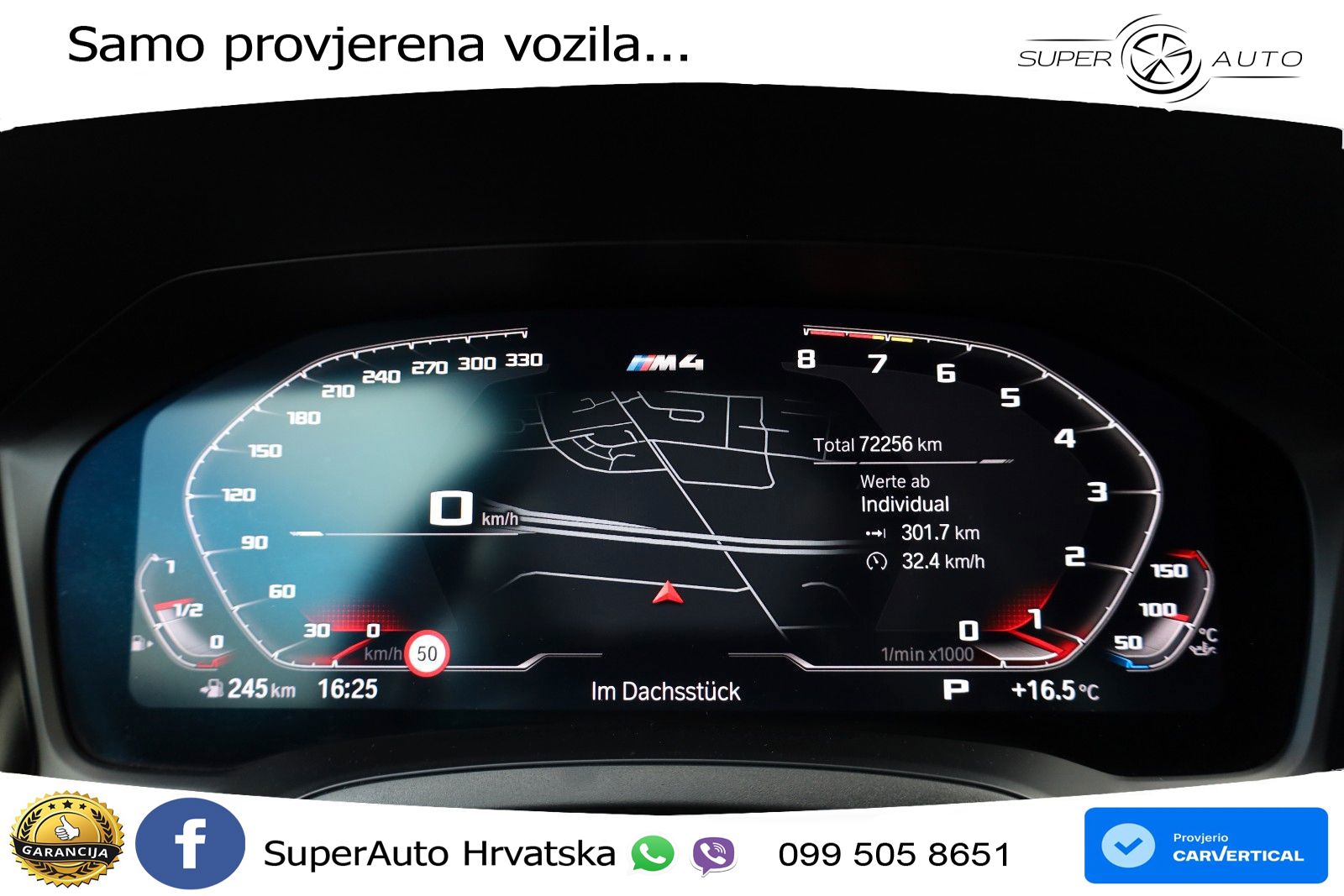 BMW M4 Competition 3.0 (510 KS) Steptronic