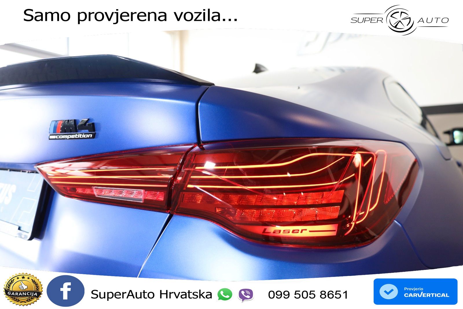 BMW M4 Competition 3.0 (510 KS) Steptronic