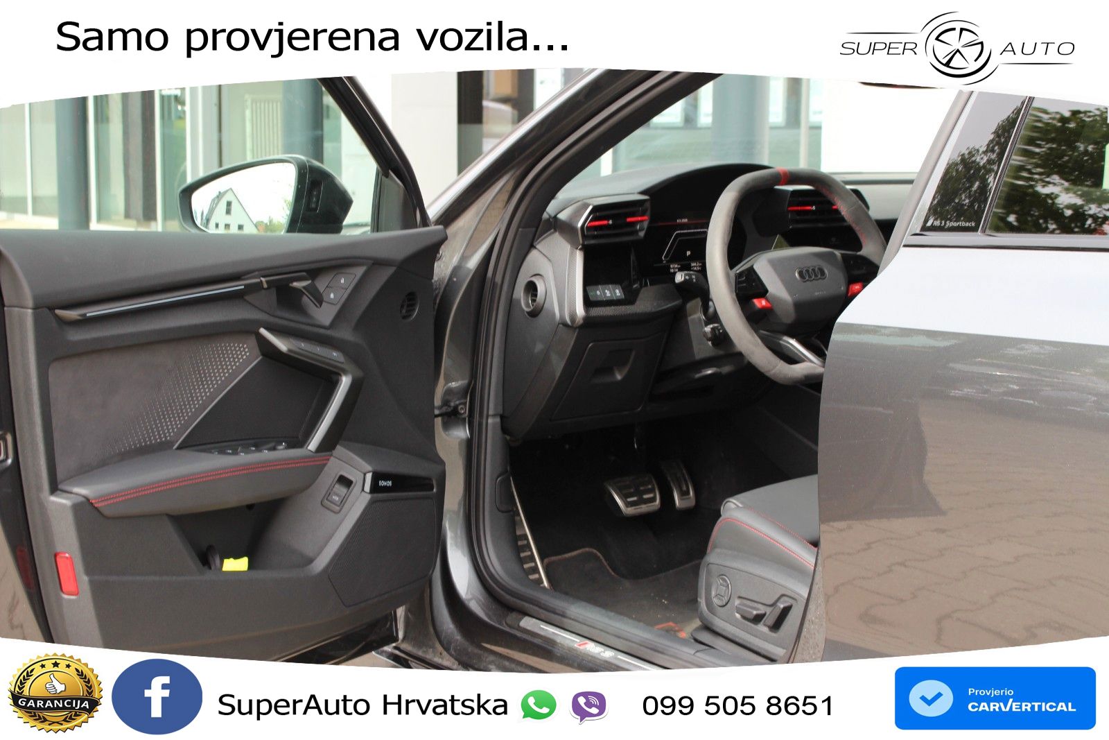 Audi RS3 Sportback 2.5 TFSI (400 KS) quattro S tronic LED+GR SJED+ACC
